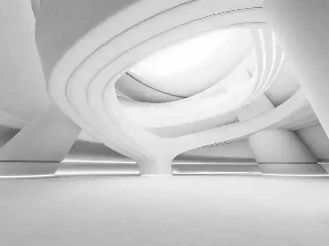 Dynamic Room Low-poly 3D model