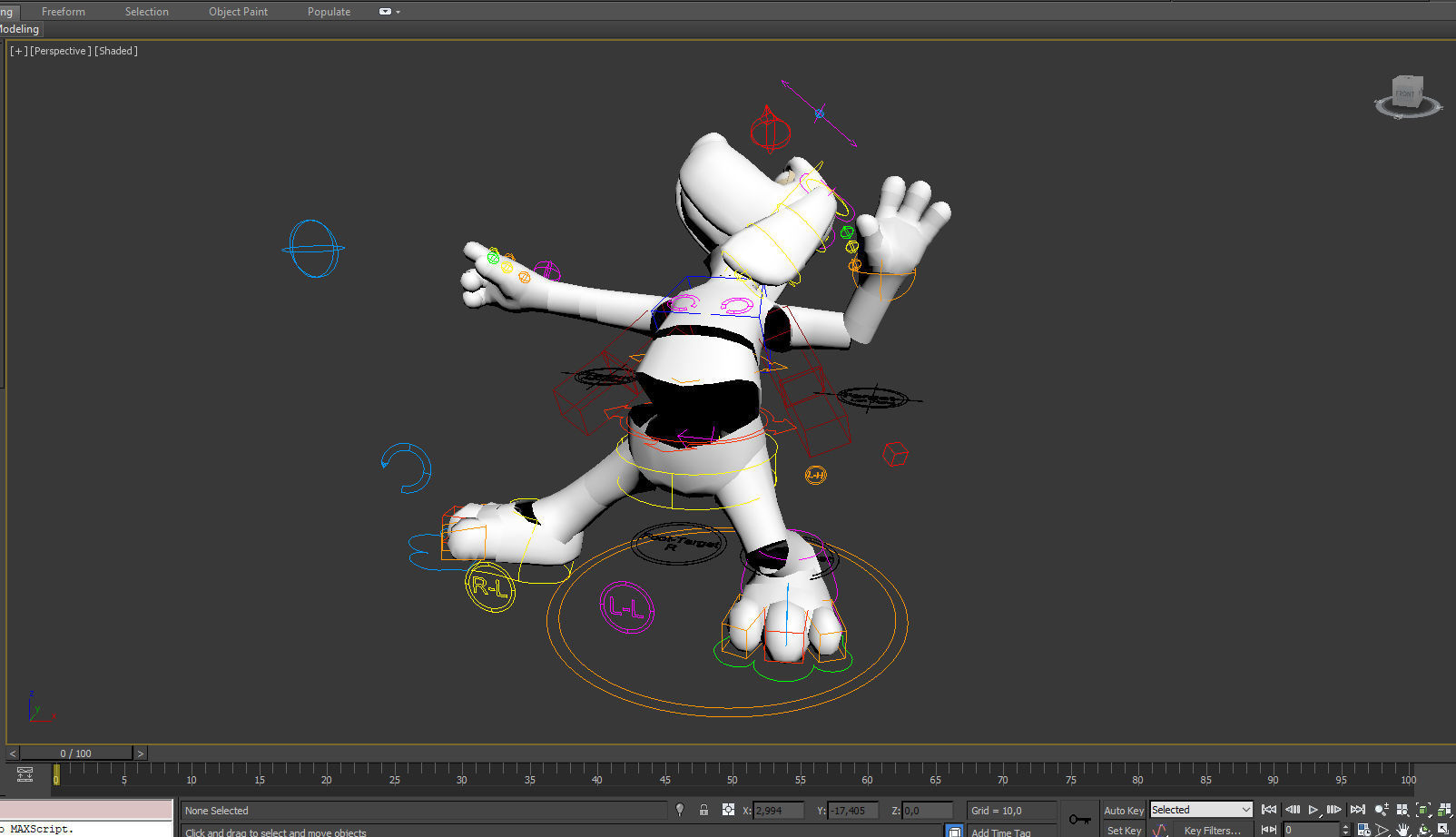 Clay 3d Character Gromit 3D model_8