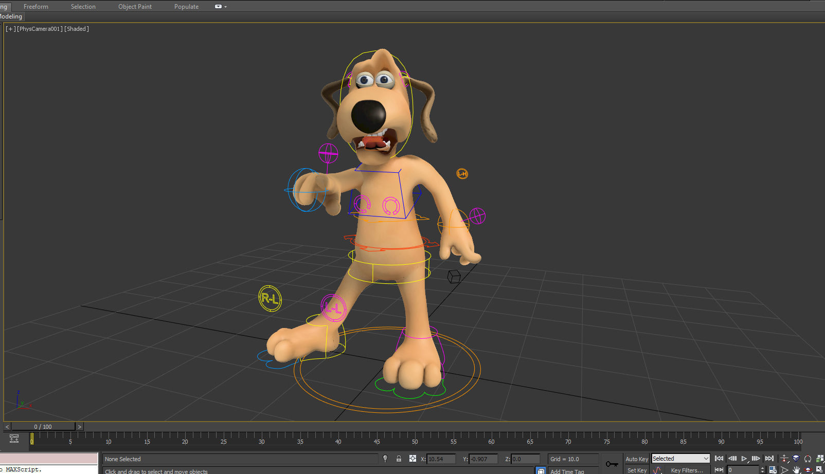 Clay 3d Character Gromit 3D model_11