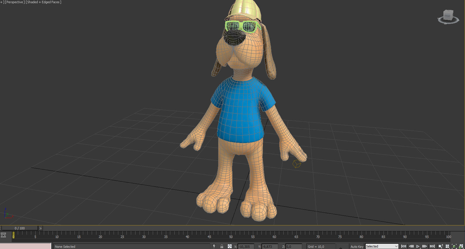 Clay 3d Character Gromit 3D model_12