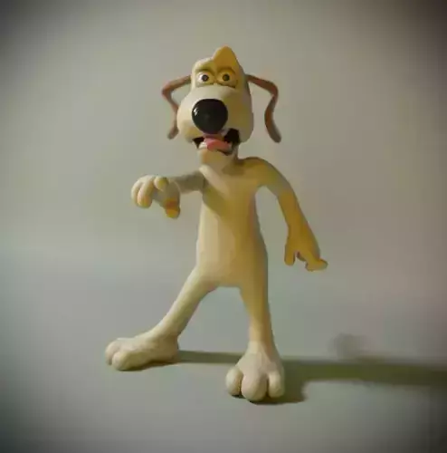 Clay 3d Character Gromit 3D model