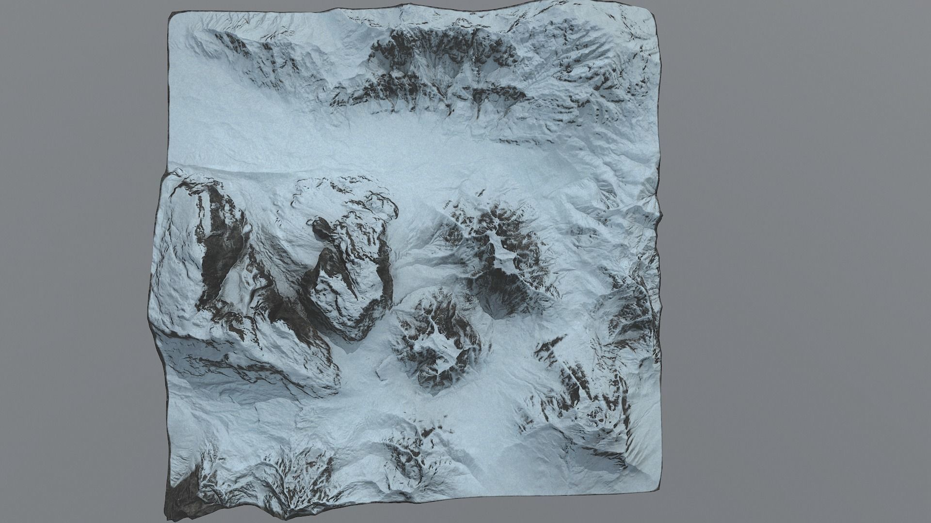 Land of the Ice and Snow Low-poly 3D model_11