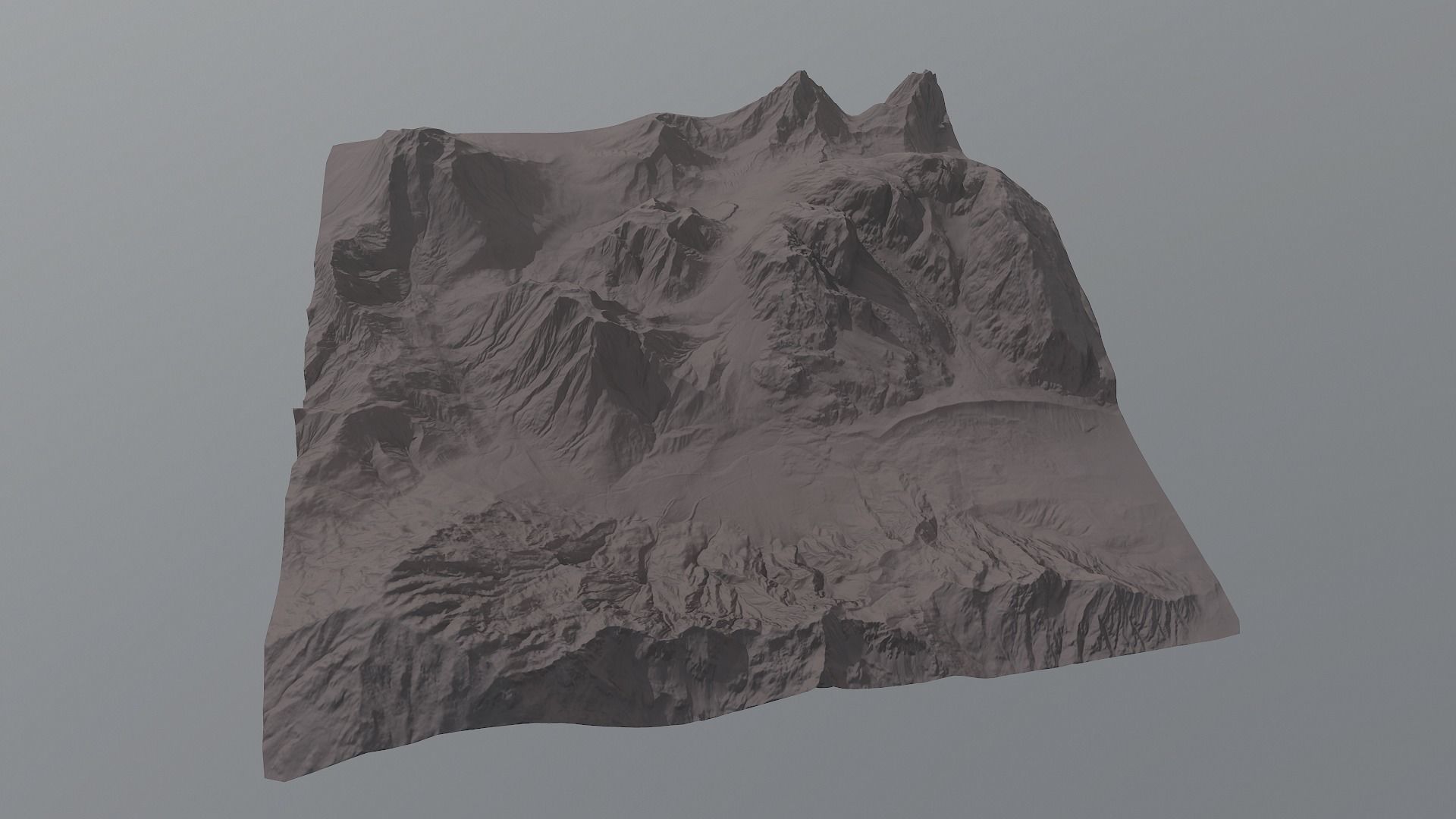 Land of the Ice and Snow Low-poly 3D model_12