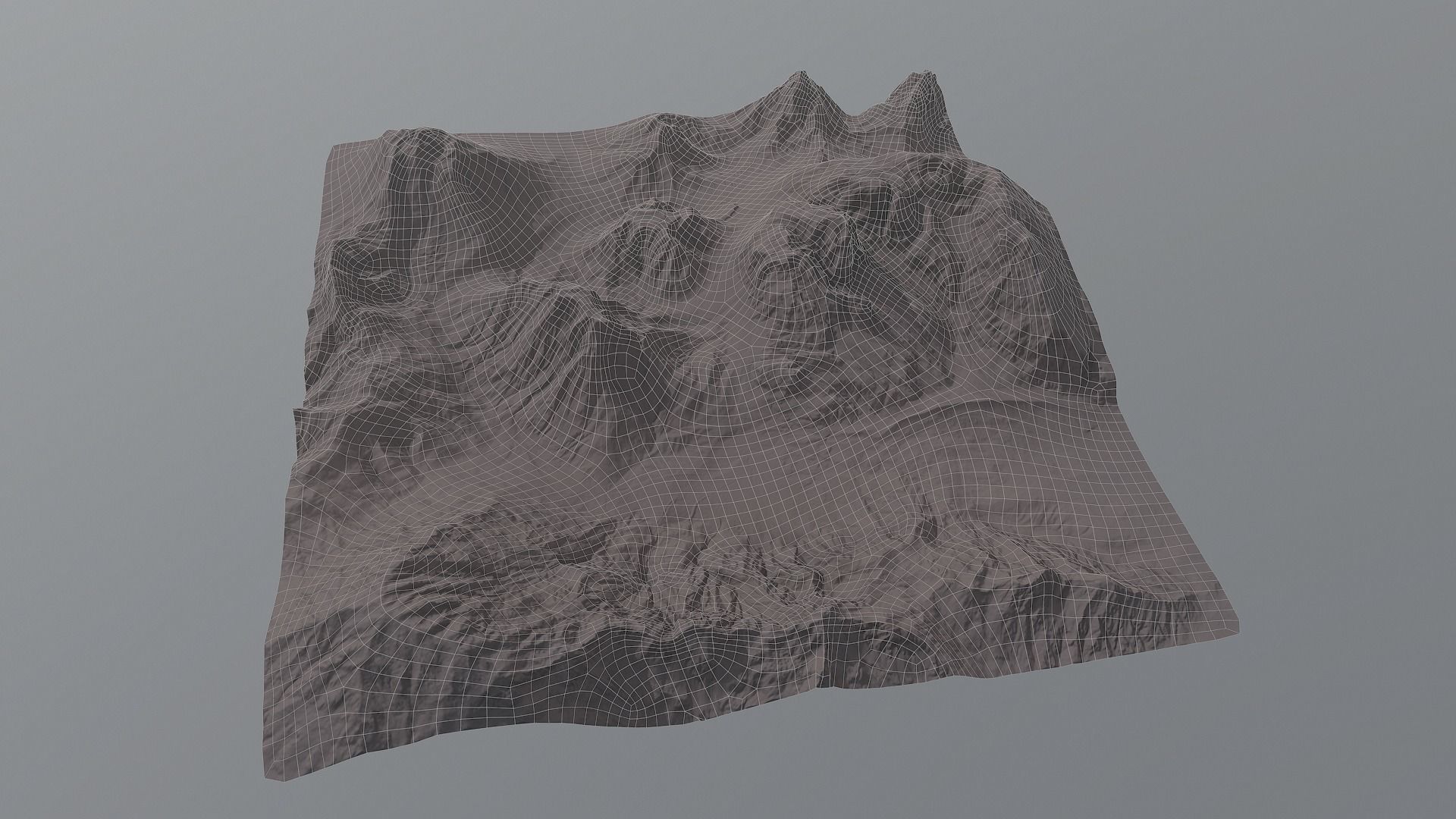 Land of the Ice and Snow Low-poly 3D model_13