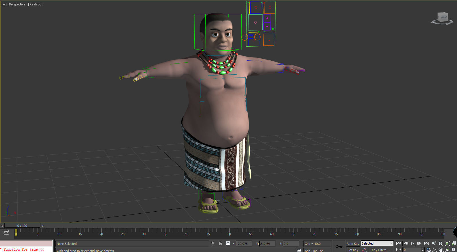 12 Cartoon Characters- Rigged 3D model_22