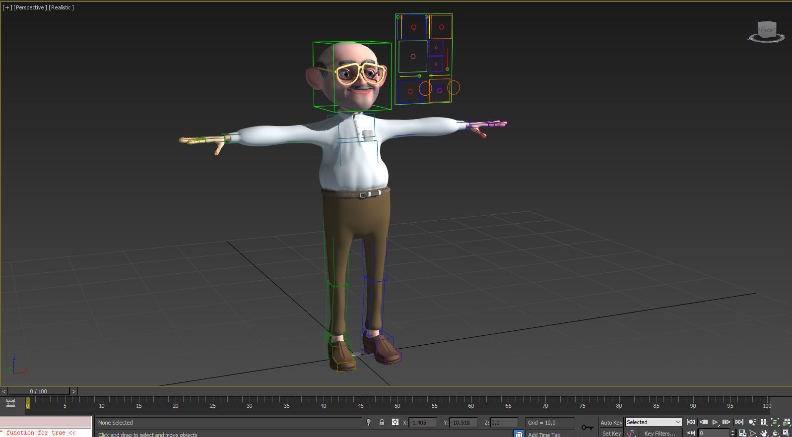 12 Cartoon Characters- Rigged 3D model_31