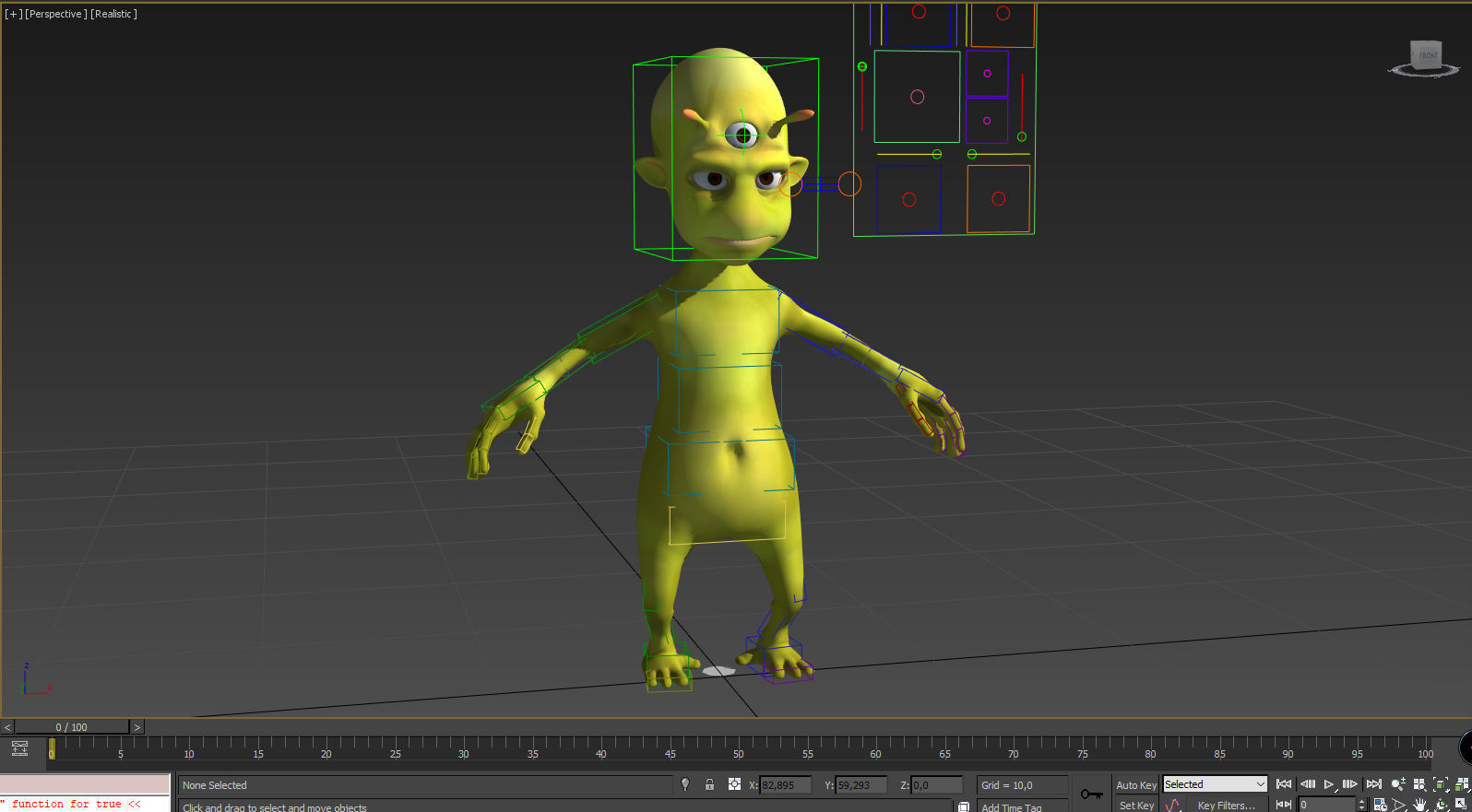 12 Cartoon Characters- Rigged 3D model_19