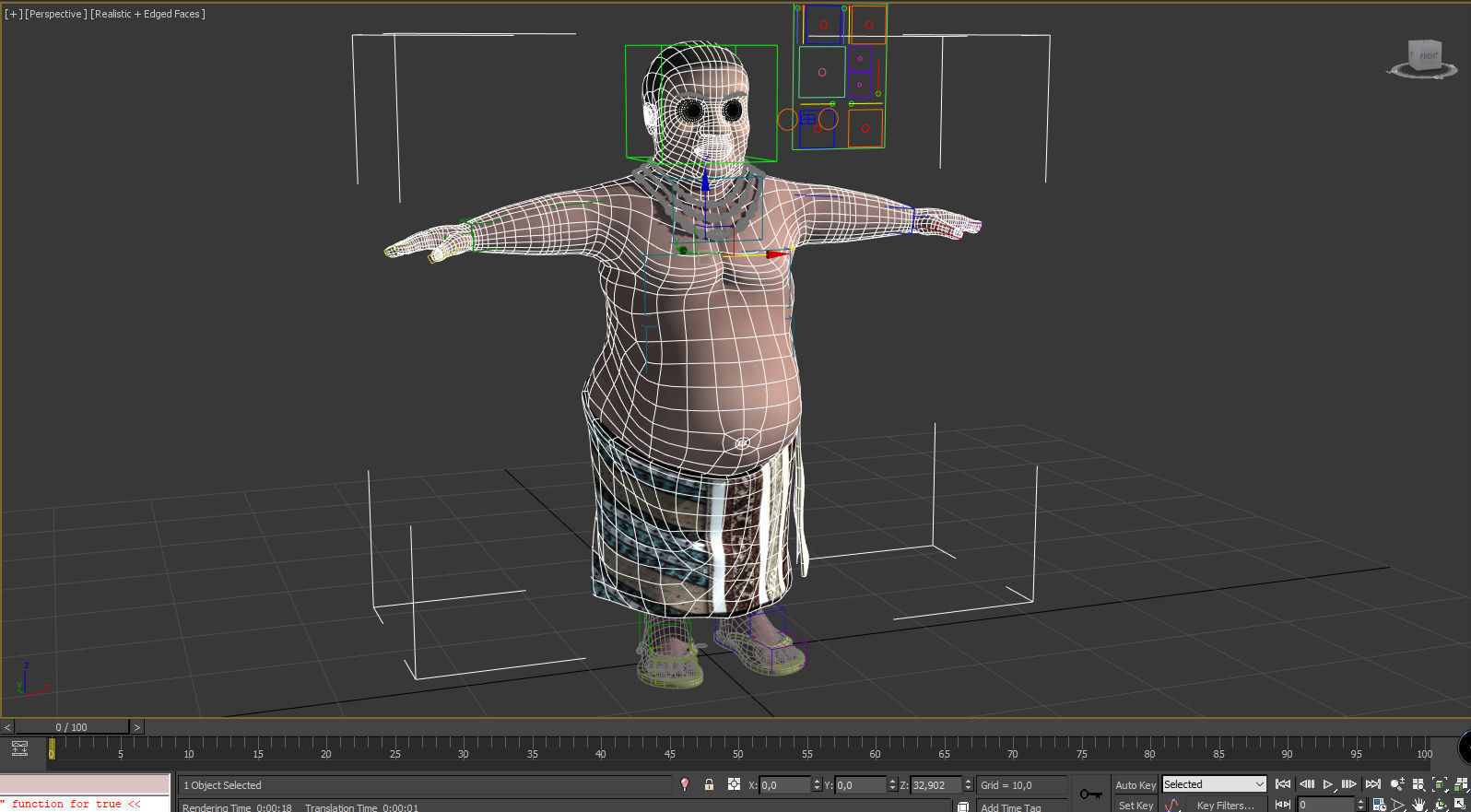 12 Cartoon Characters- Rigged 3D model_21