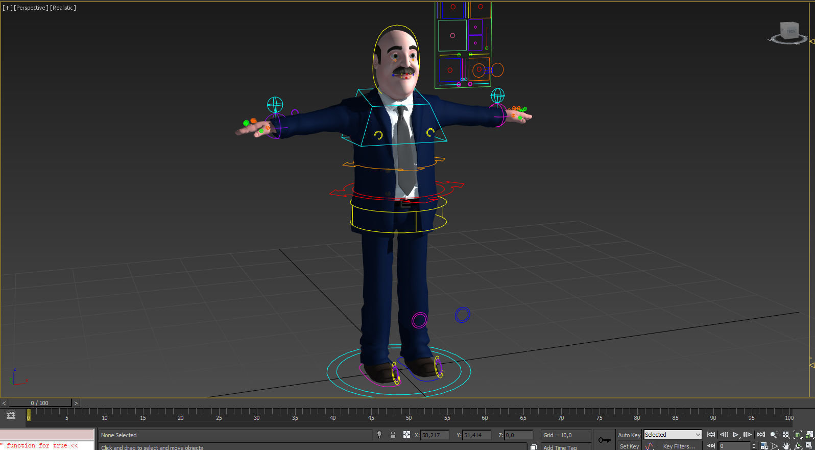 12 Cartoon Characters- Rigged 3D model_17