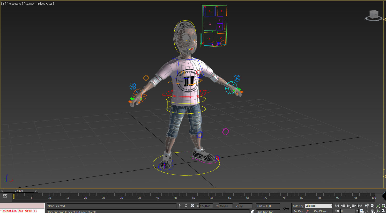 12 Cartoon Characters- Rigged 3D model_27