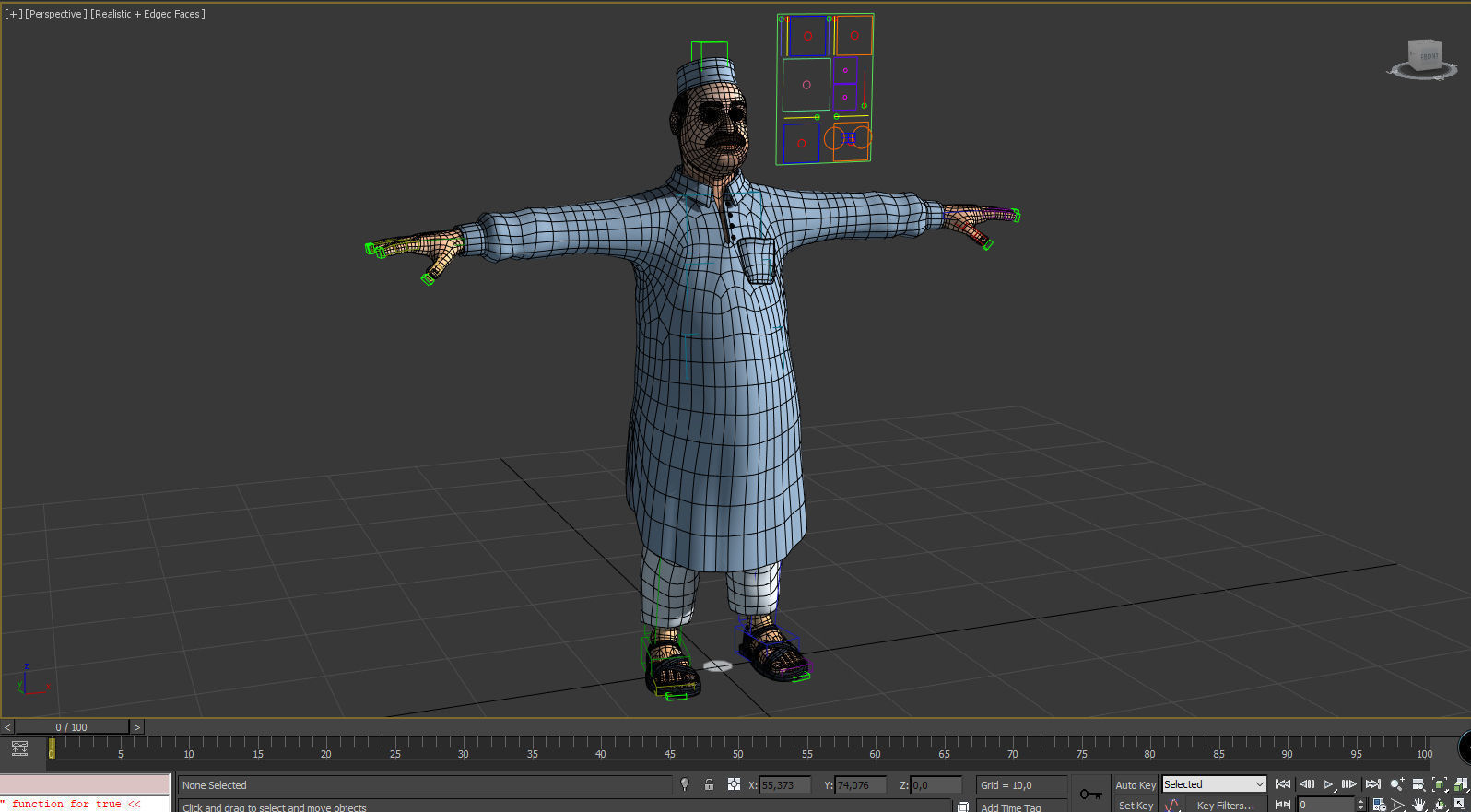 12 Cartoon Characters- Rigged 3D model_26
