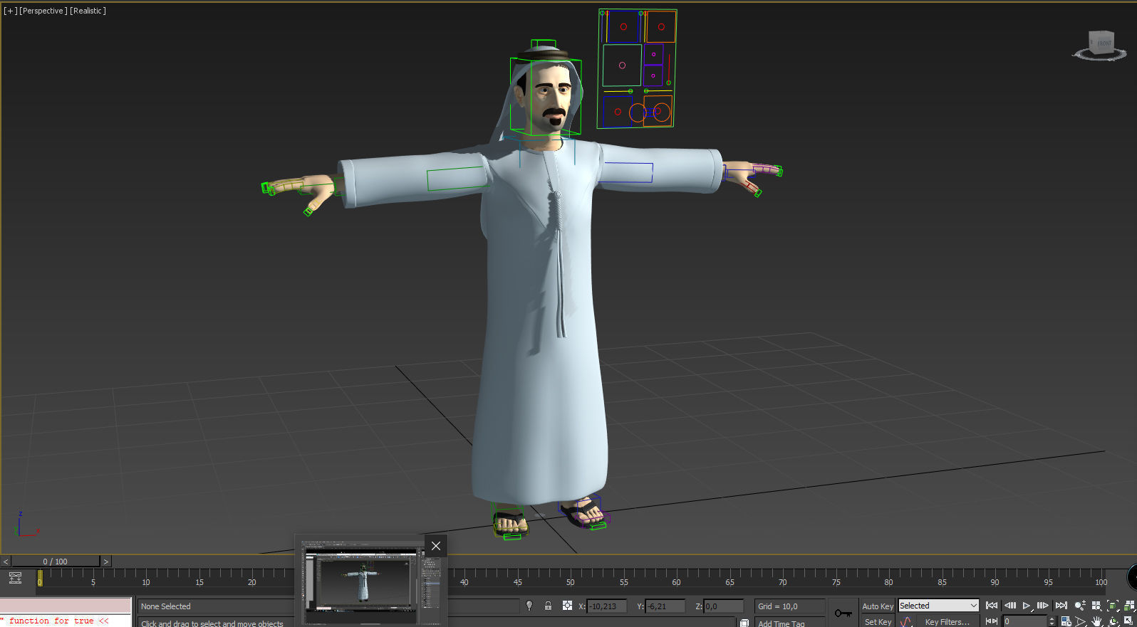 12 Cartoon Characters- Rigged 3D model_25
