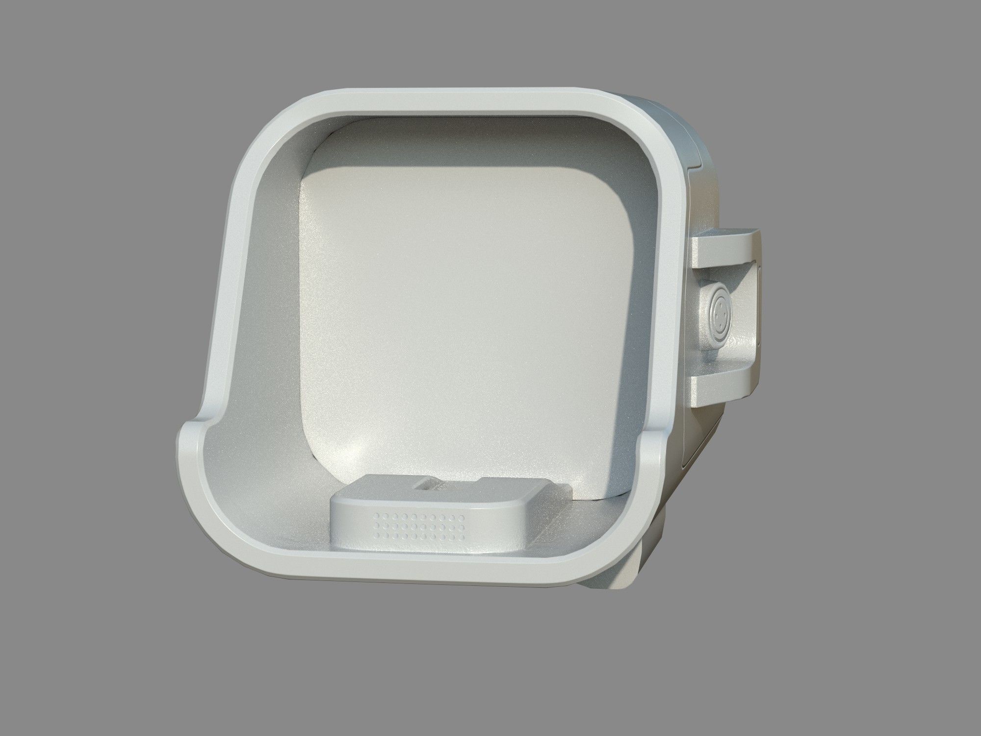 Weapon - Scope - 02 - Holographic Low-poly 3D model_13