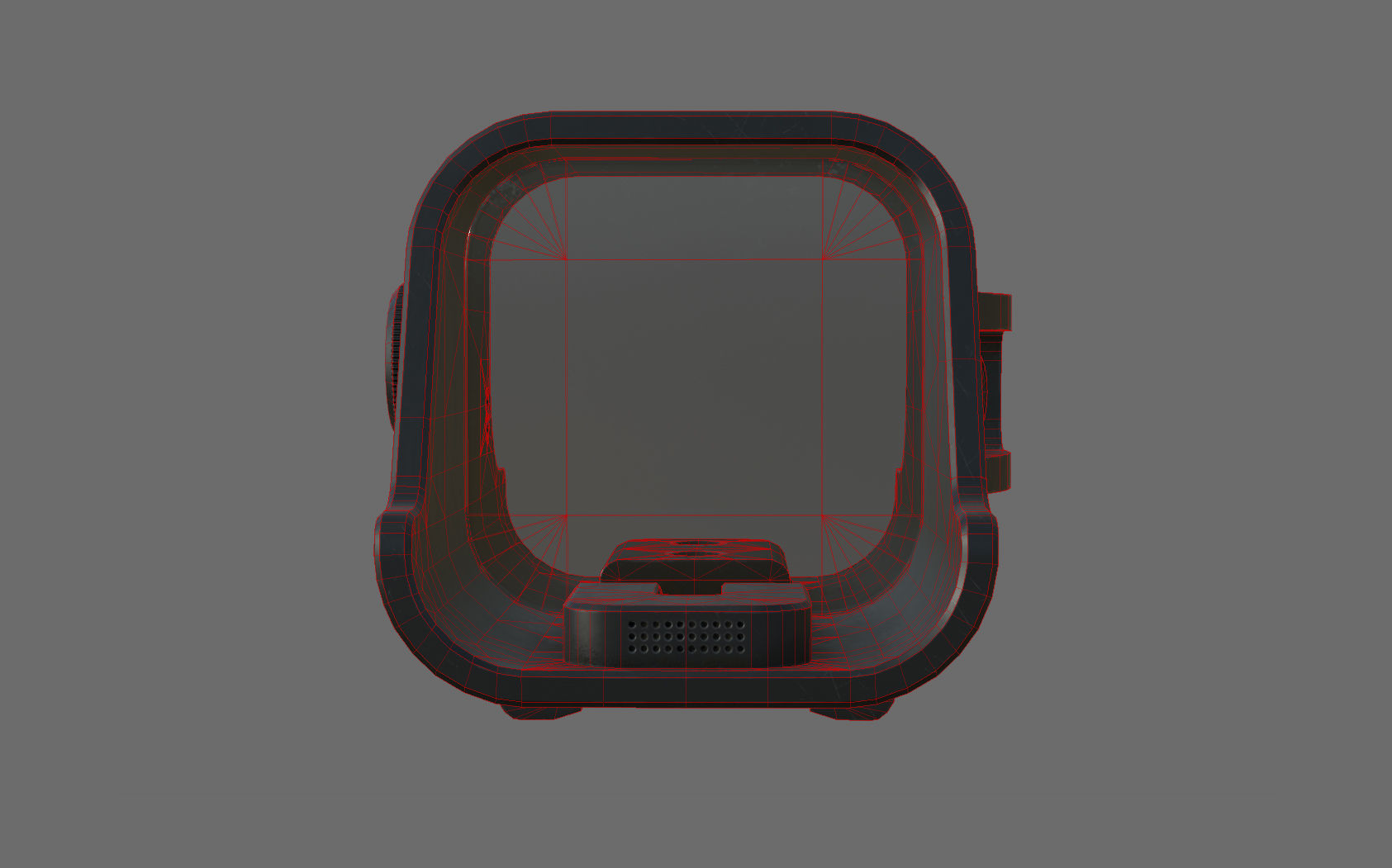 Weapon - Scope - 02 - Holographic Low-poly 3D model_18