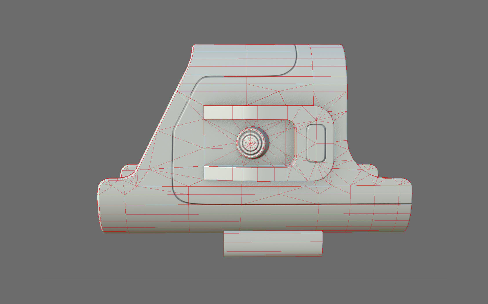 Weapon - Scope - 02 - Holographic Low-poly 3D model_27