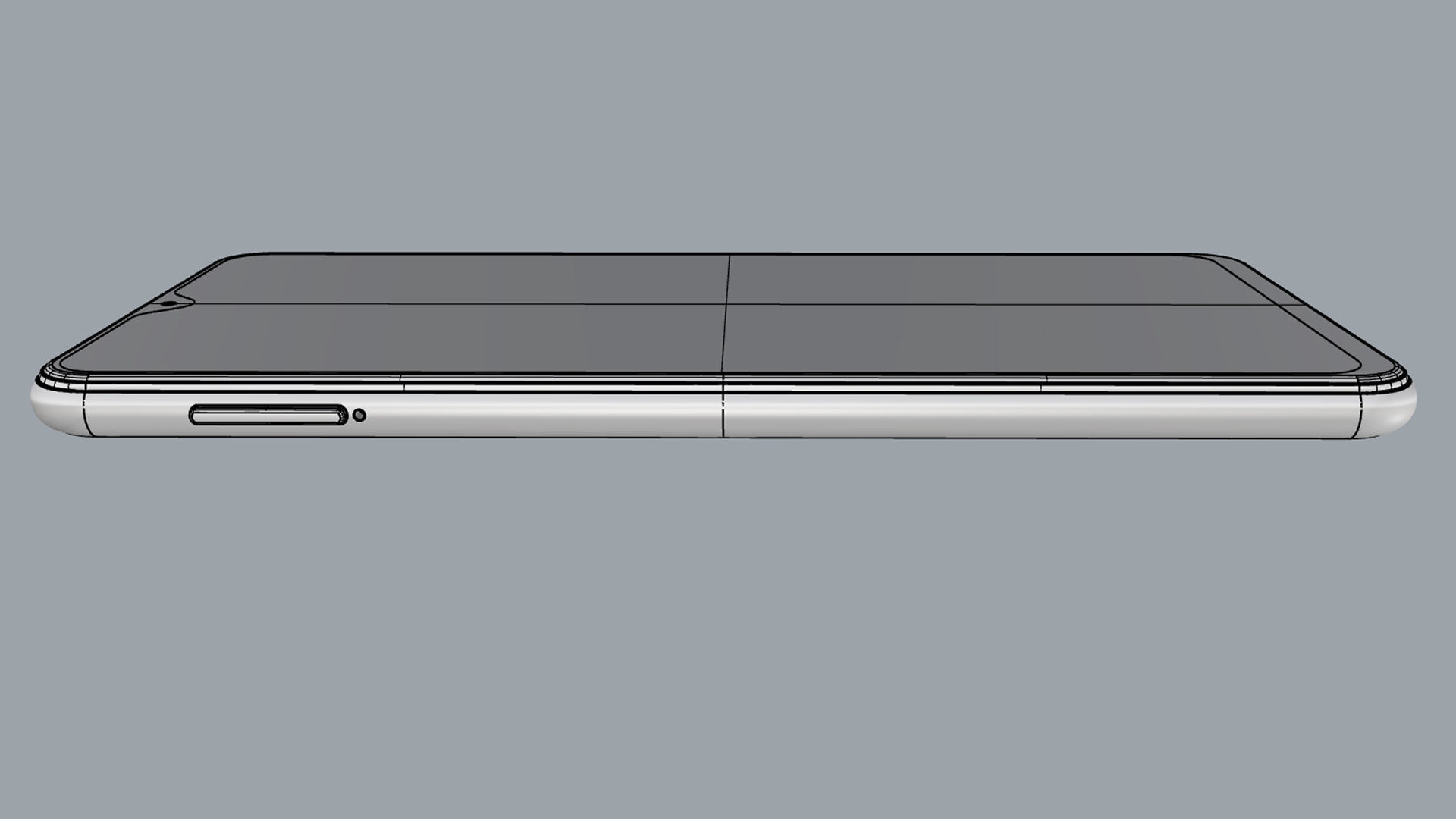 Samsung Galaxy M20 Blue 3D model_16