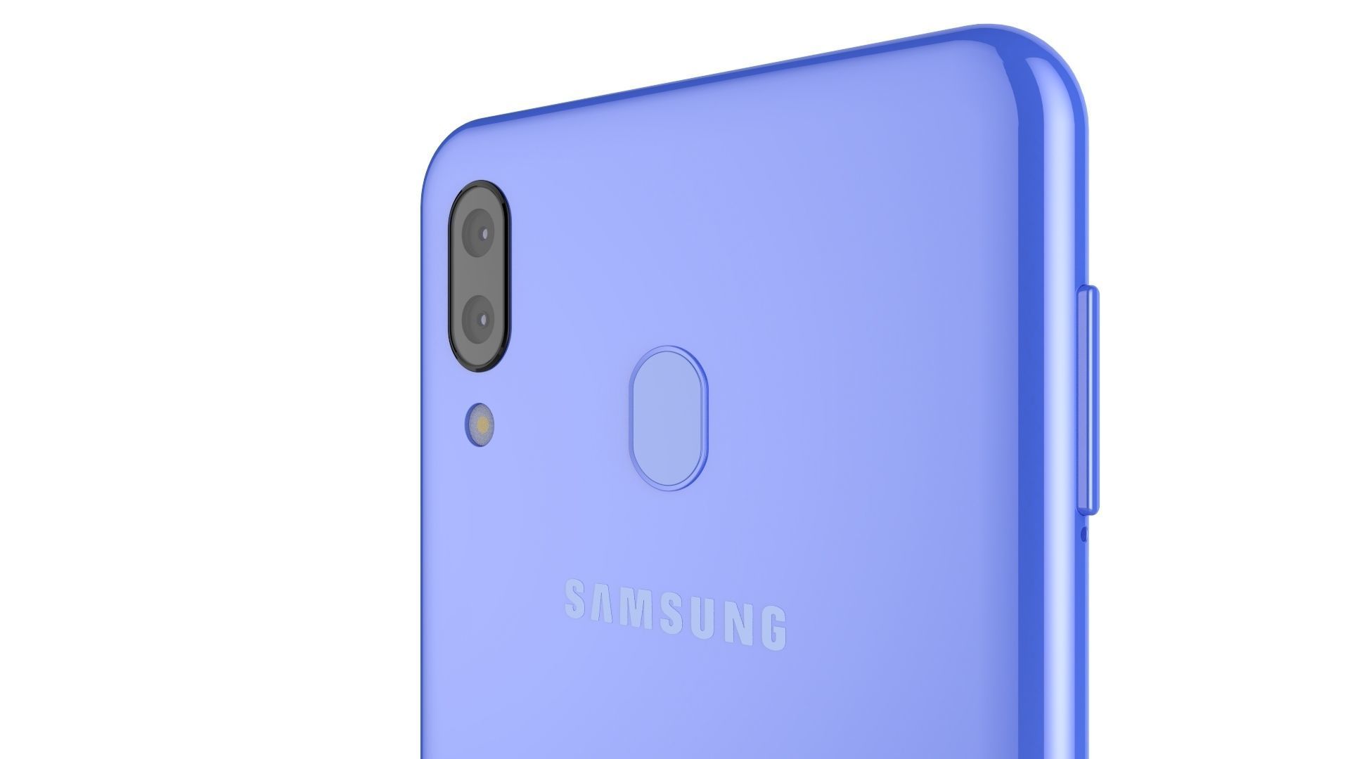 Samsung Galaxy M20 Blue 3D model_10