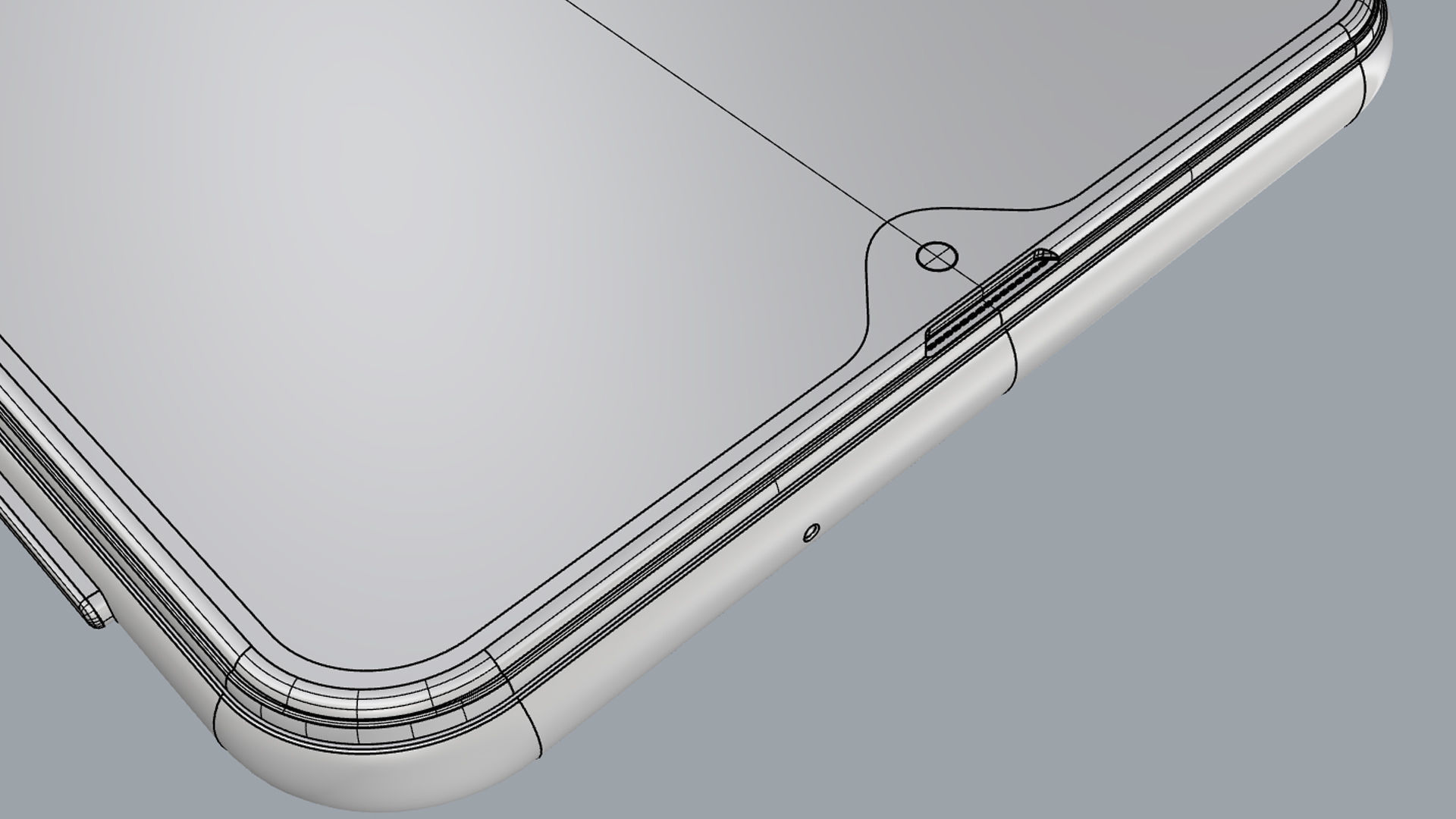 Samsung Galaxy M20 Blue 3D model_22