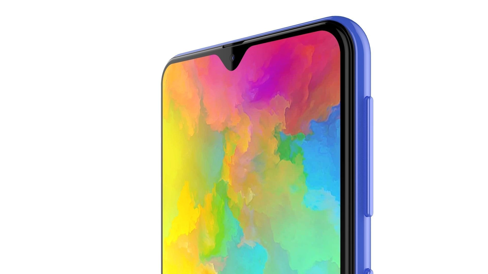 Samsung Galaxy M20 Blue 3D model_12