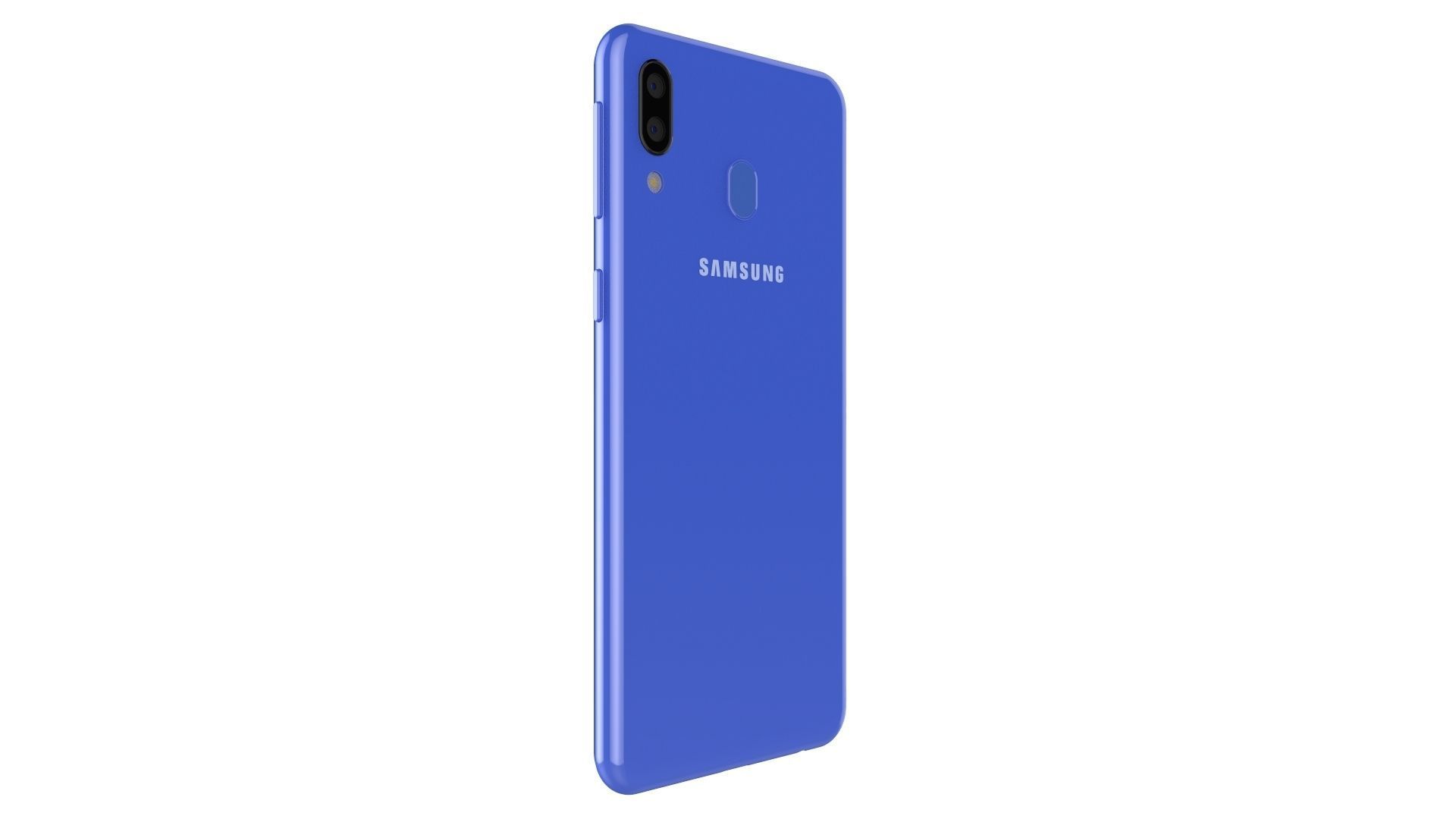 Samsung Galaxy M20 Blue 3D model_6