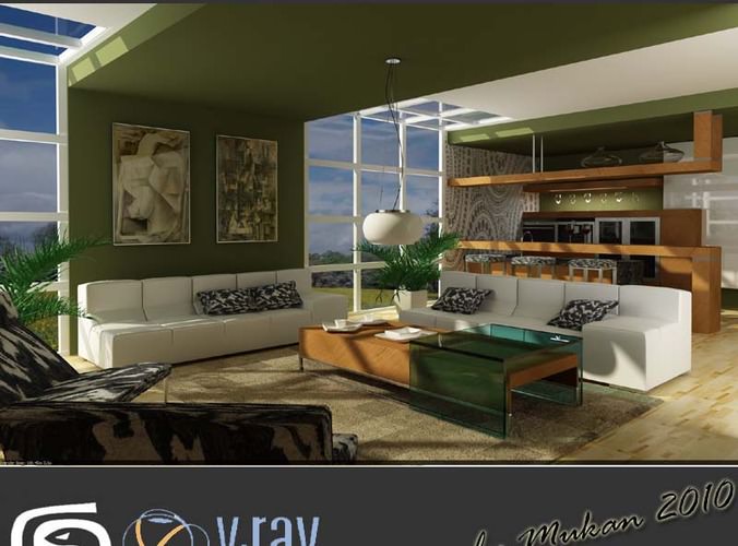 Living Room 3D model