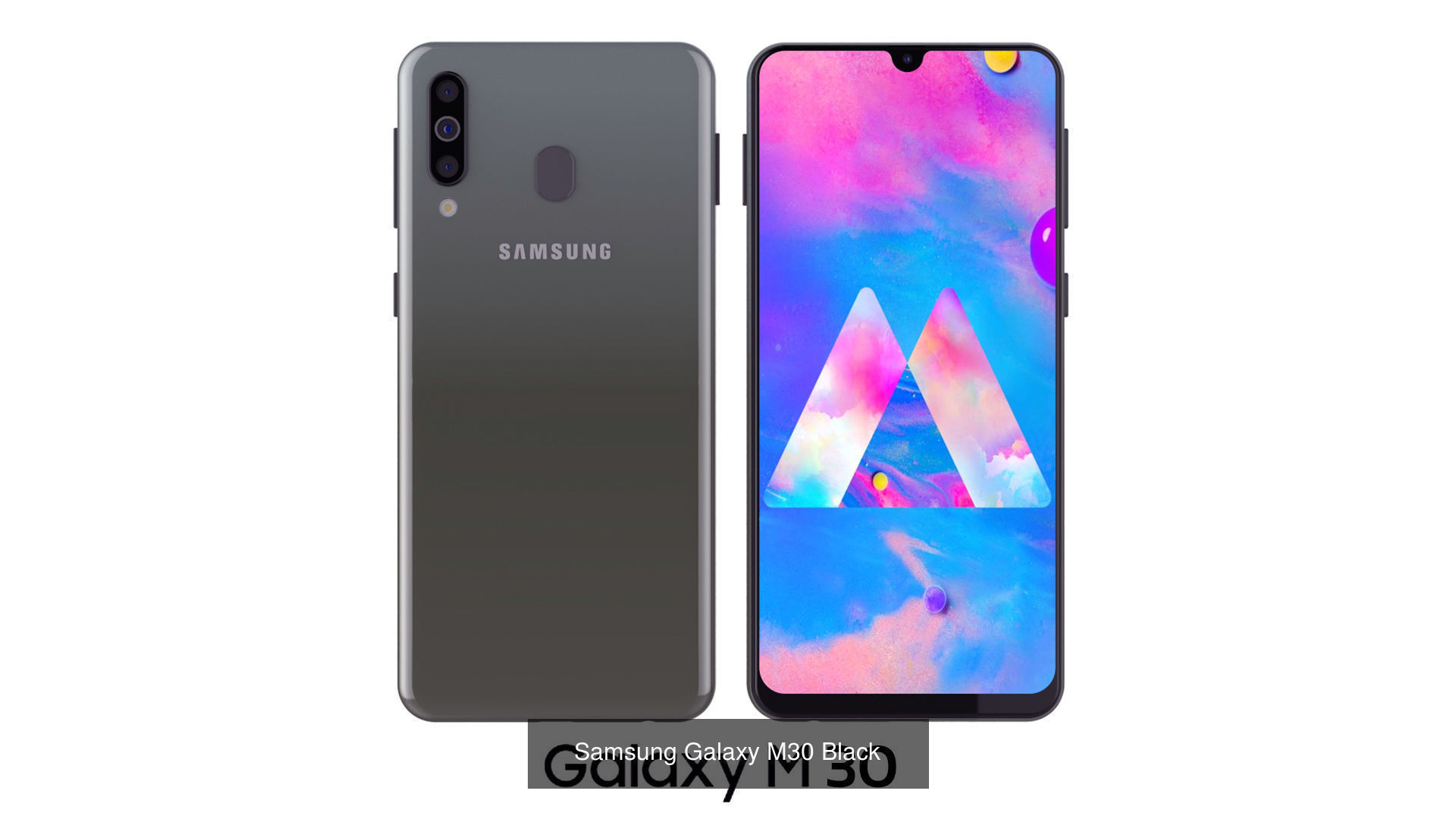 Samsung Galaxy M30 3D Model Collection_3