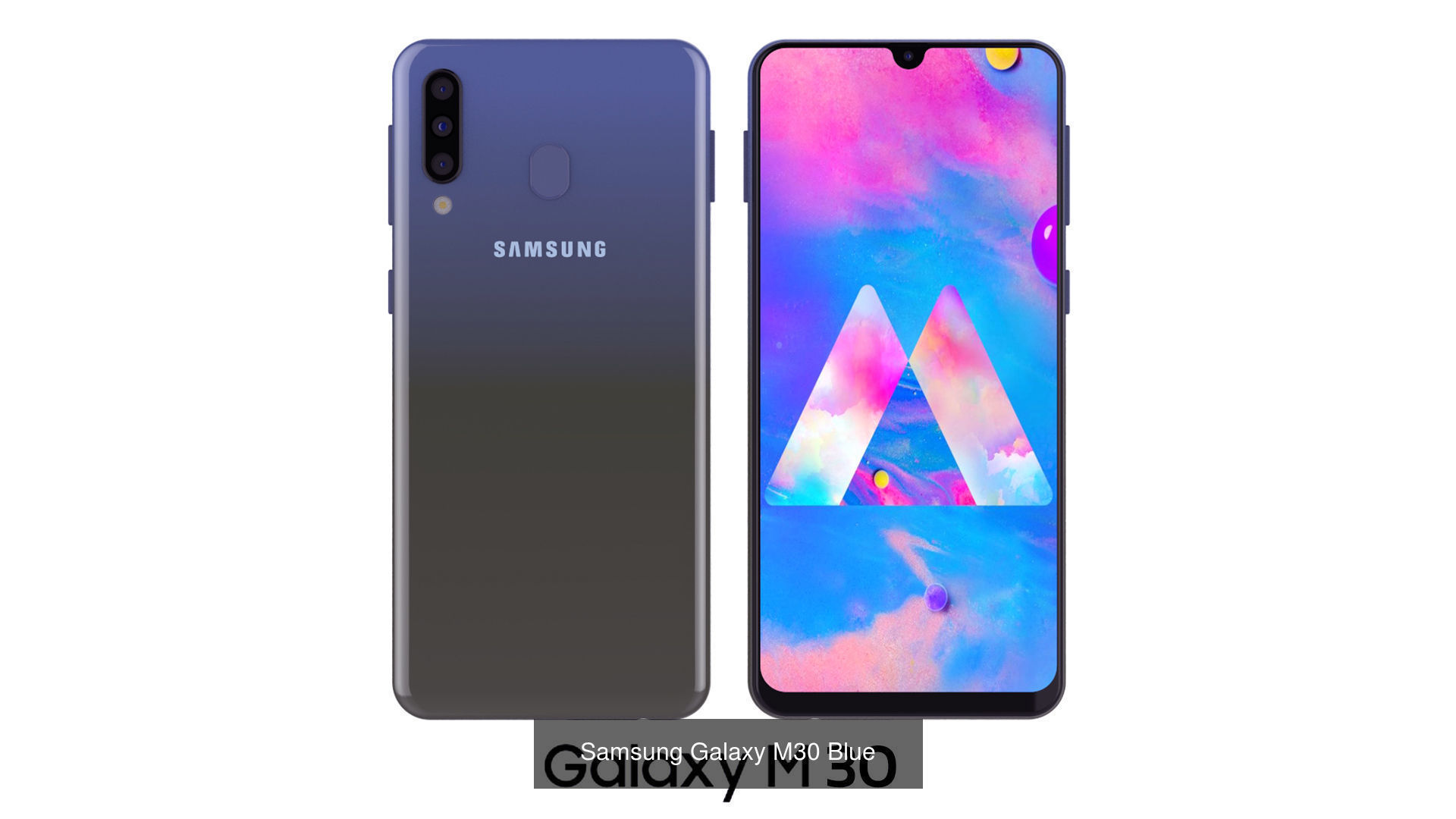 Samsung Galaxy M30 3D Model Collection_2