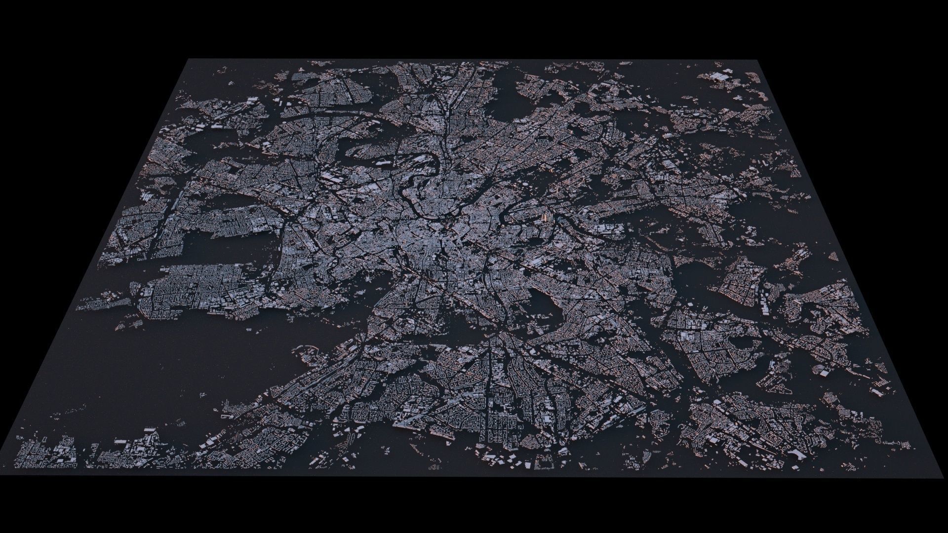 Moscow 3d model