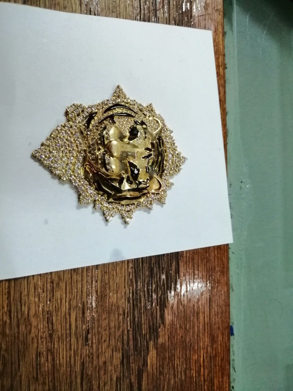 pendant wild life tiger 3D model_1