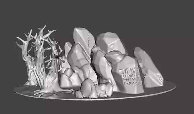 Sacred Rocks 3D print model