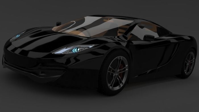 Maclaren mp4 3Dmodel in 3dsmax  3D model_1