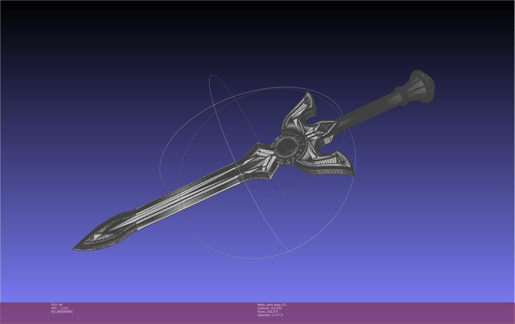 Shield Hero Sword Hero Sword Printable Assembly 3D print model_76