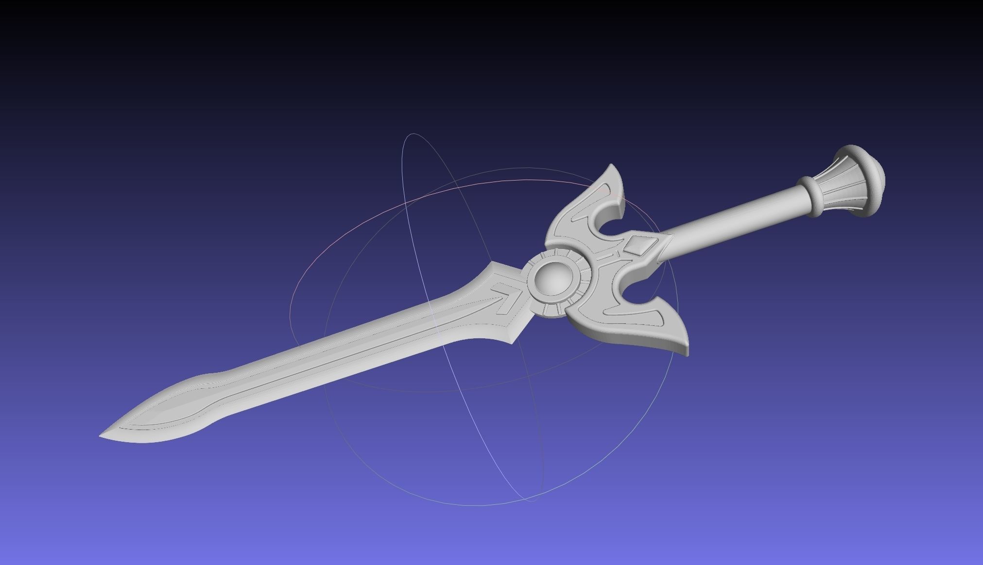 Shield Hero Sword Hero Sword Printable Assembly 3D print model_6
