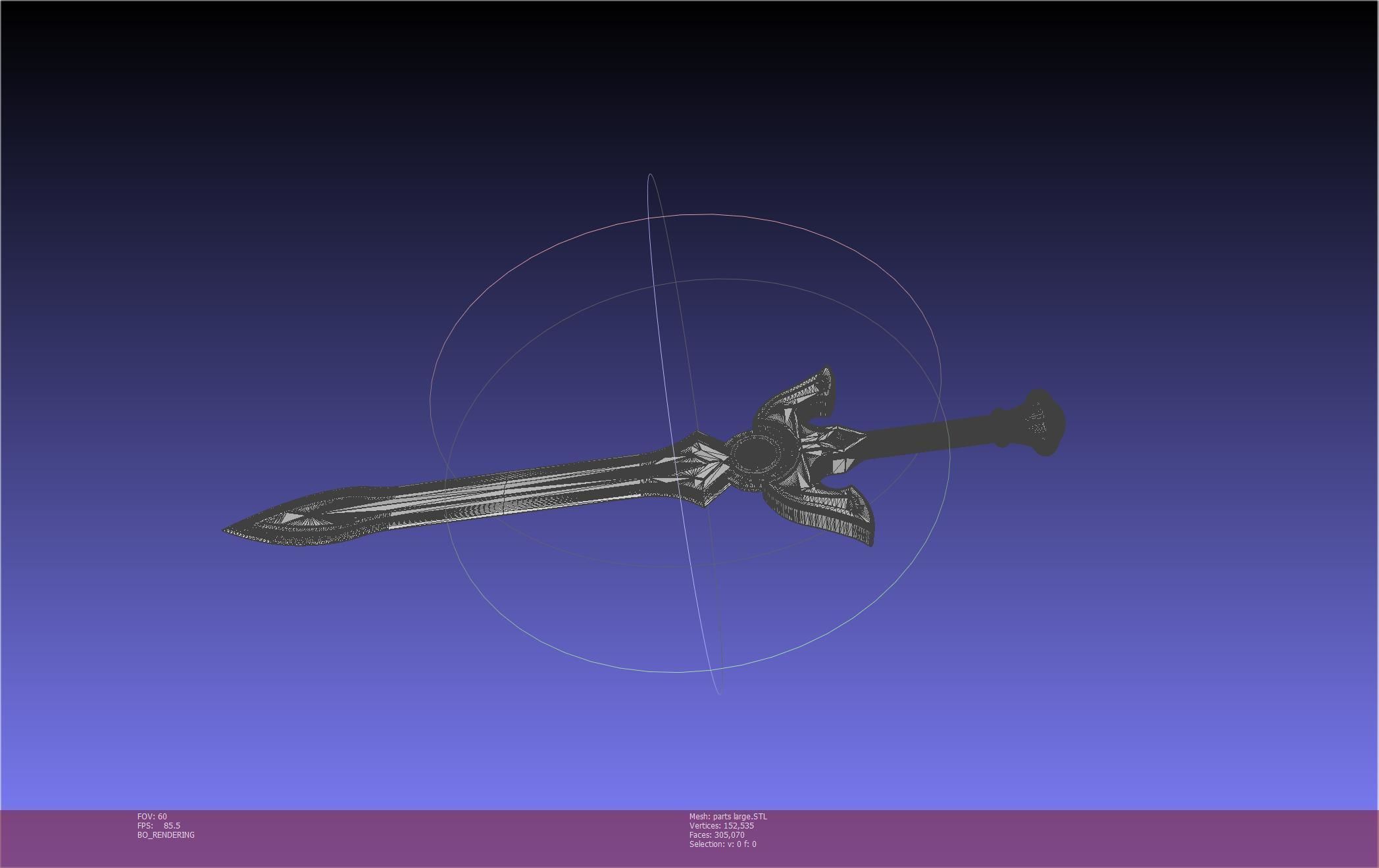 Shield Hero Sword Hero Sword Printable Assembly 3D print model_90