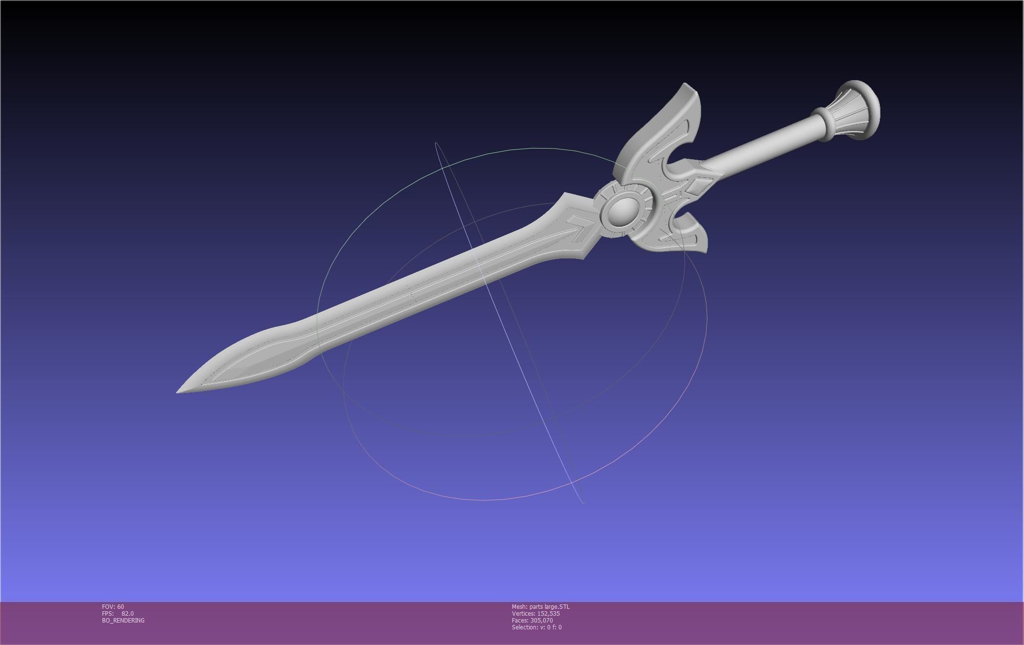 Shield Hero Sword Hero Sword Printable Assembly 3D print model_70