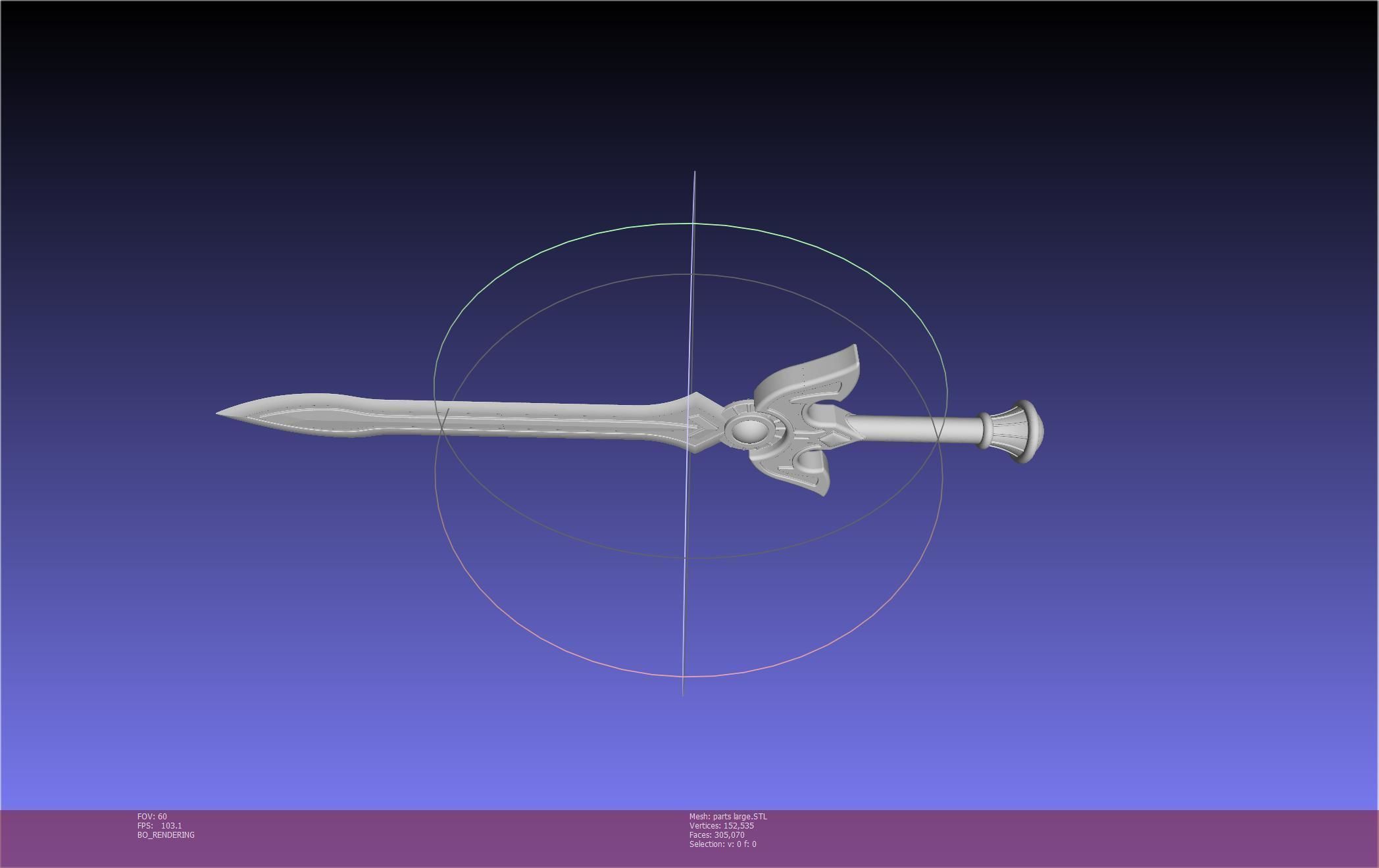 Shield Hero Sword Hero Sword Printable Assembly 3D print model_95