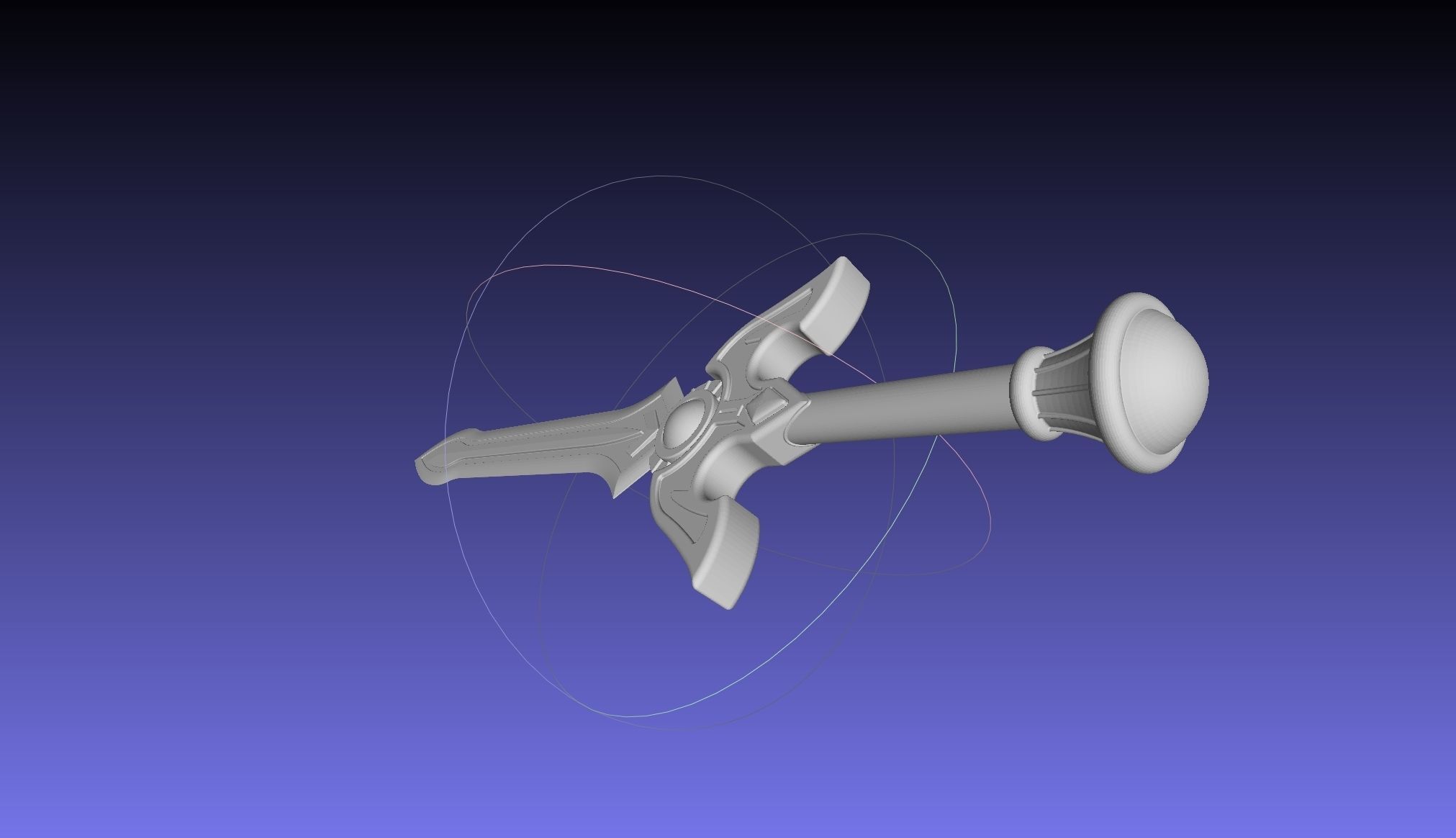 Shield Hero Sword Hero Sword Printable Assembly 3D print model_8