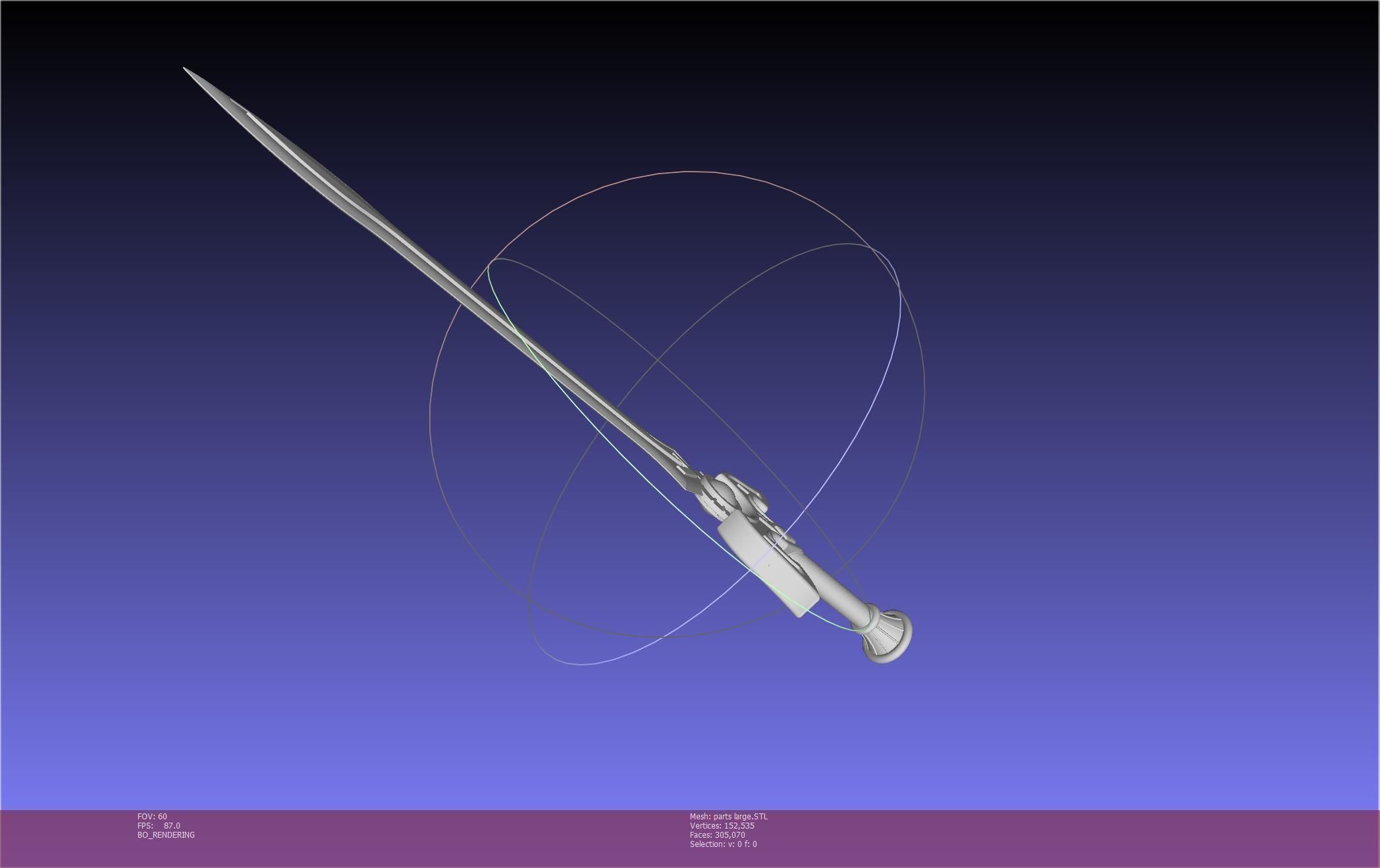 Shield Hero Sword Hero Sword Printable Assembly 3D print model_101