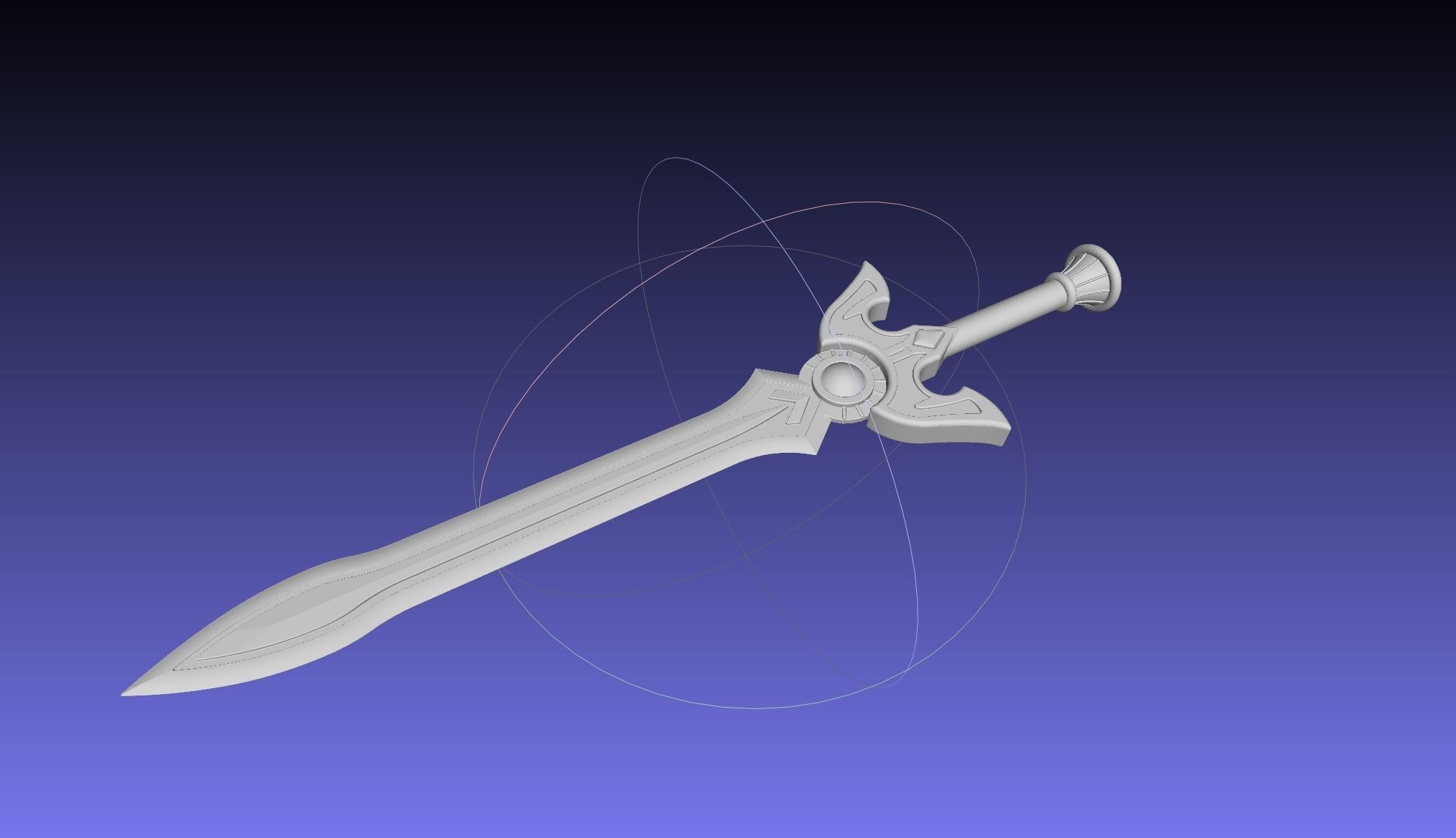 Shield Hero Sword Hero Sword Printable Assembly 3D print model_10