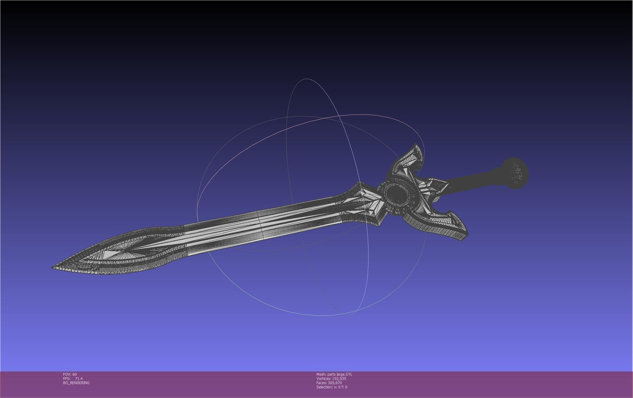 Shield Hero Sword Hero Sword Printable Assembly 3D print model_80