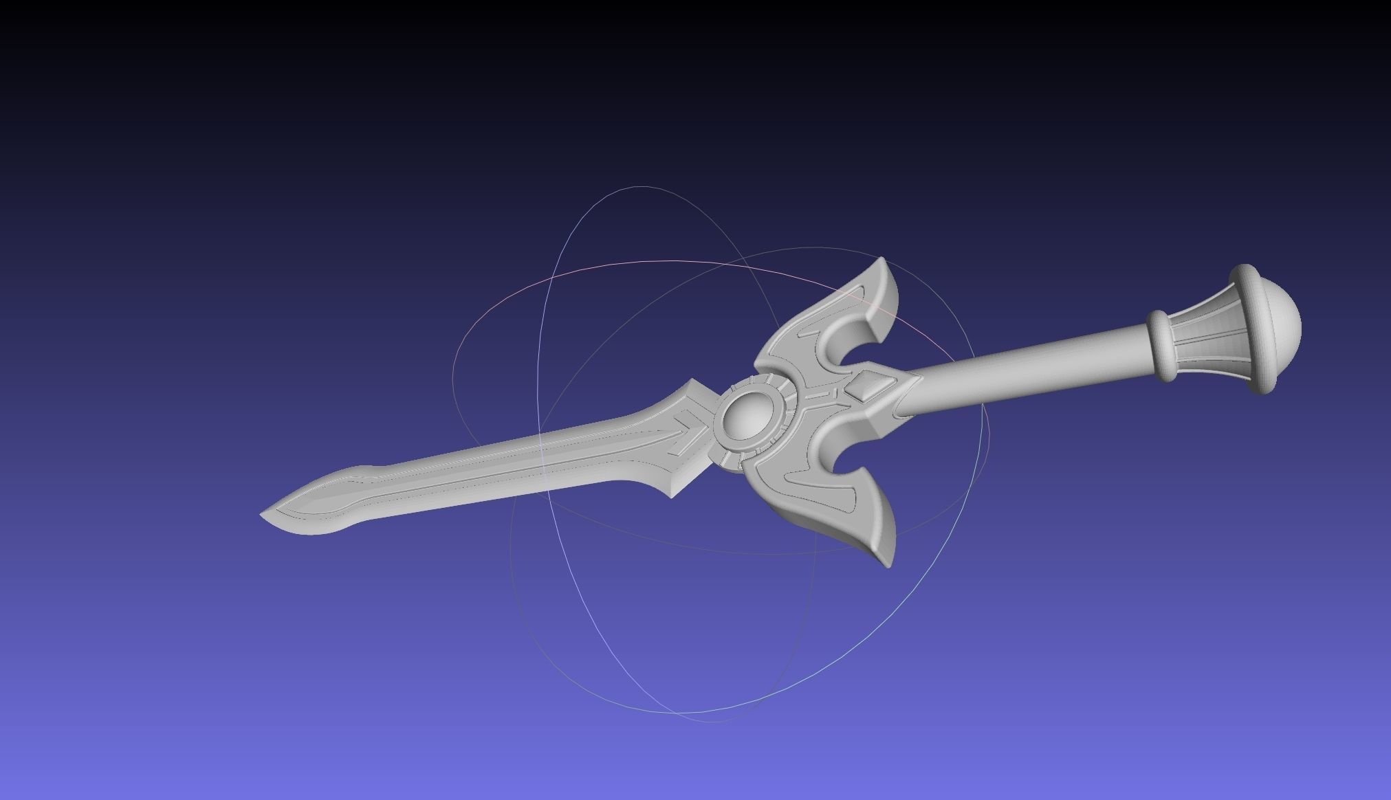 Shield Hero Sword Hero Sword Printable Assembly 3D print model_7