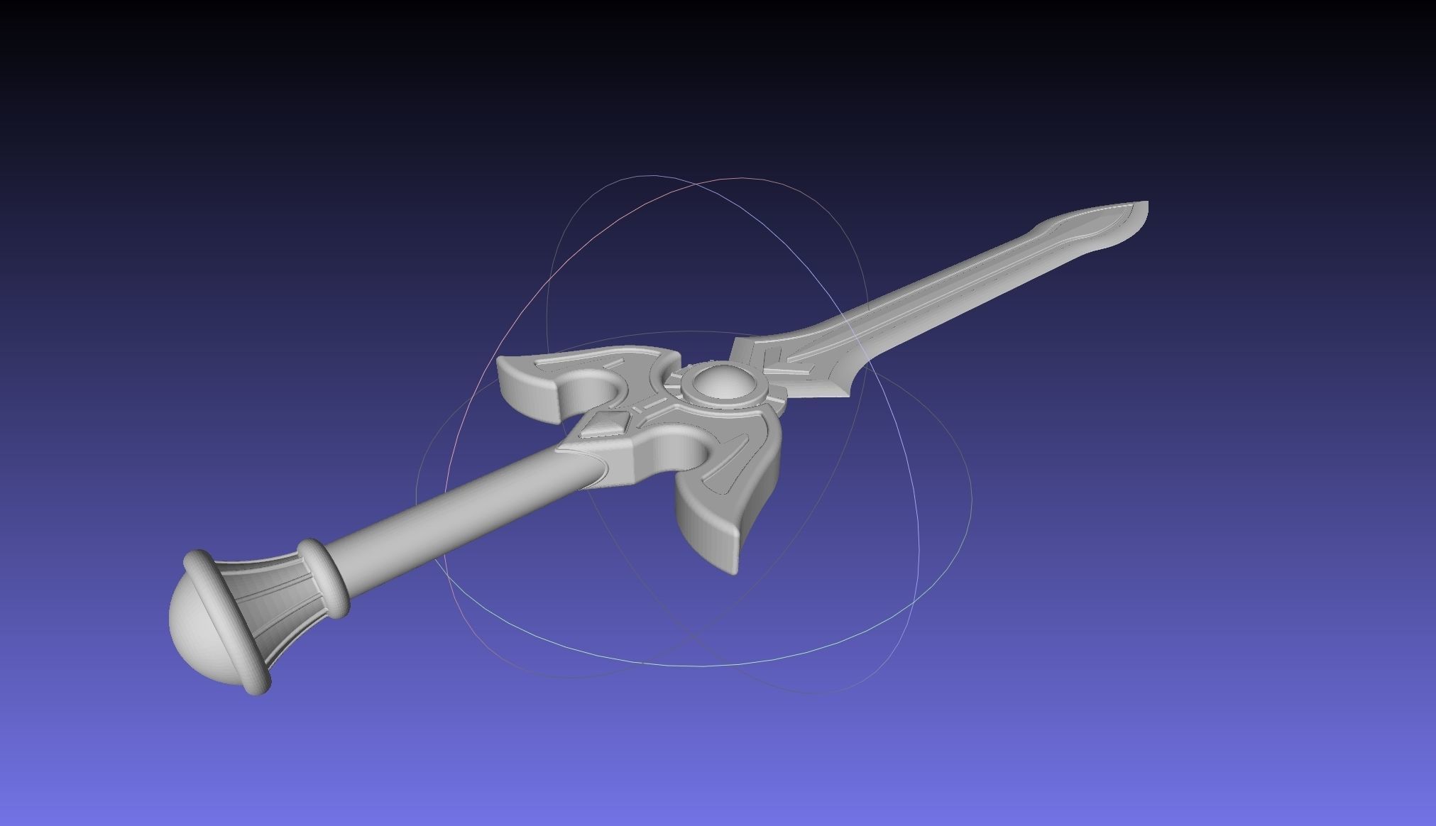 Shield Hero Sword Hero Sword Printable Assembly 3D print model_35