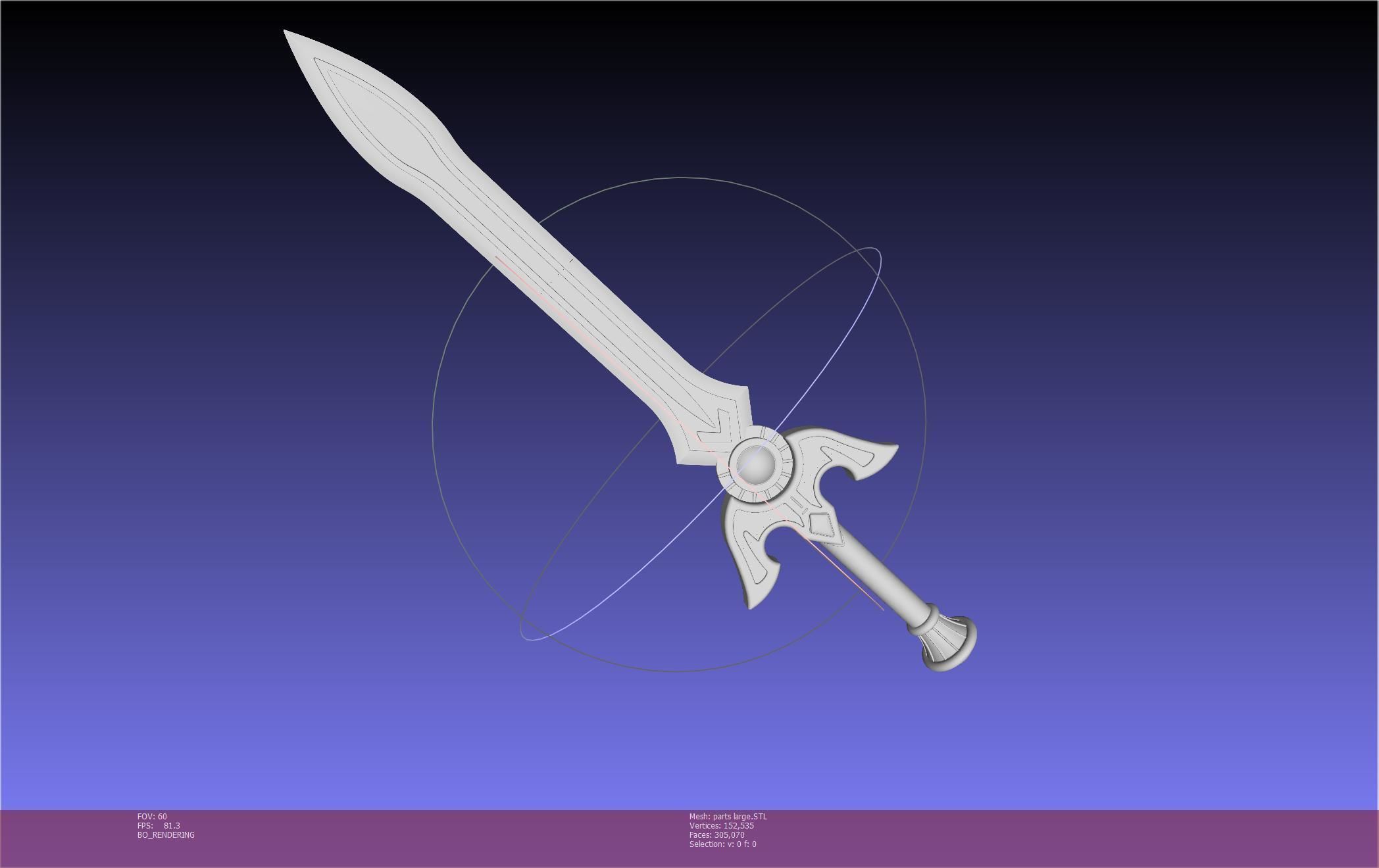 Shield Hero Sword Hero Sword Printable Assembly 3D print model_93