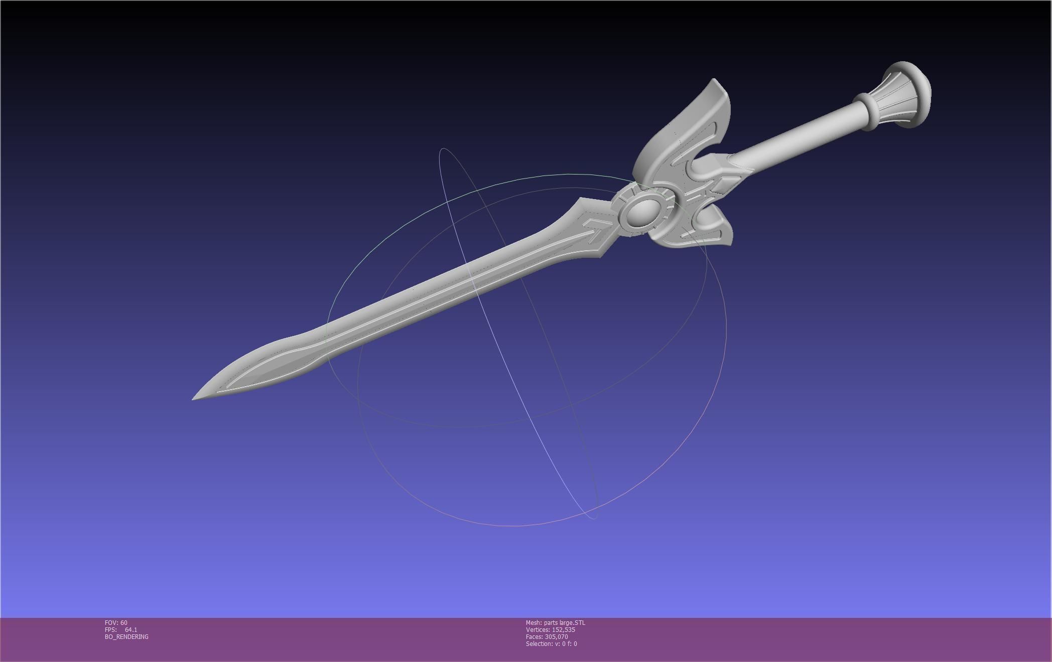 Shield Hero Sword Hero Sword Printable Assembly 3D print model_71