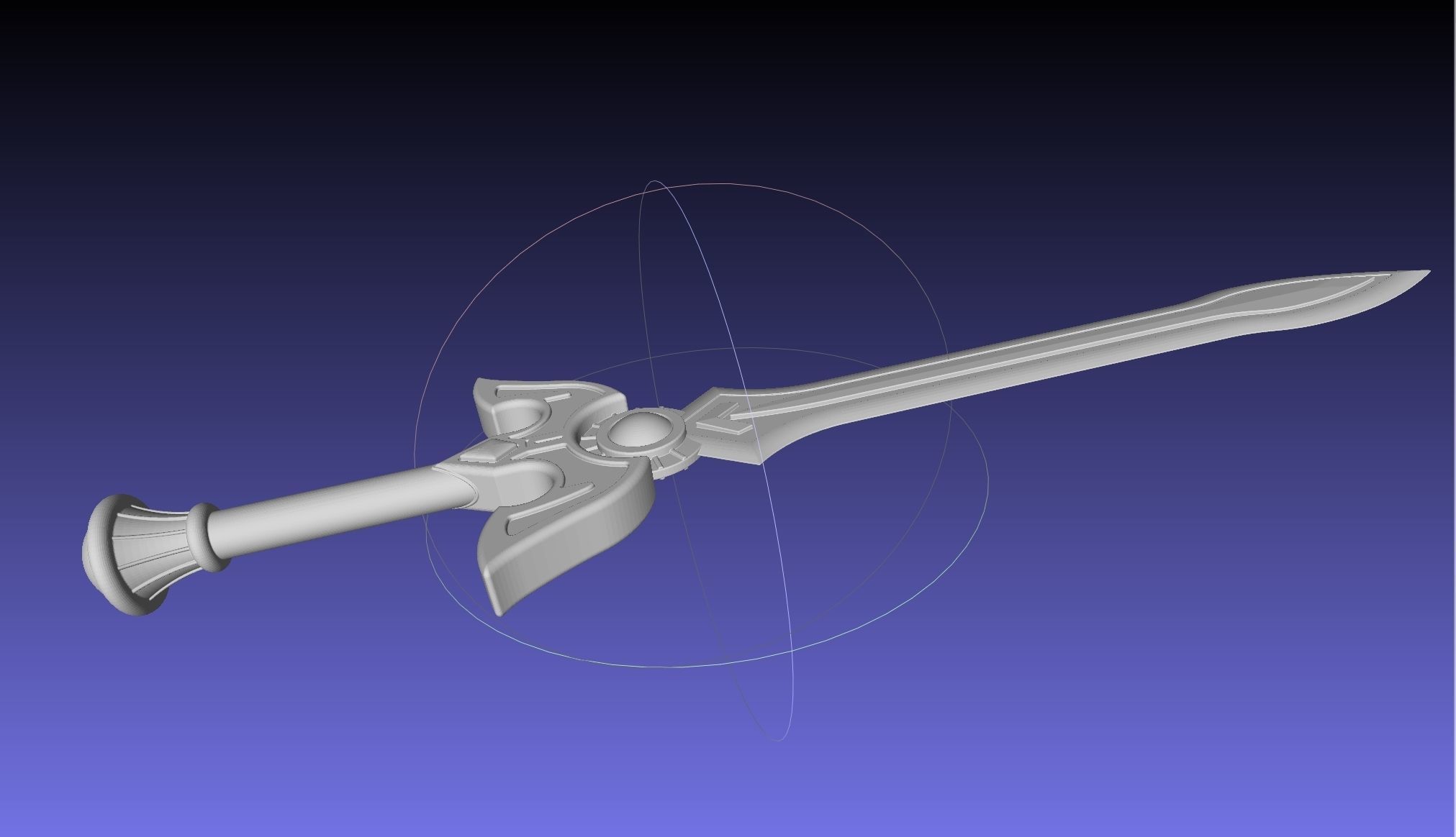 Shield Hero Sword Hero Sword Printable Assembly 3D print model_37