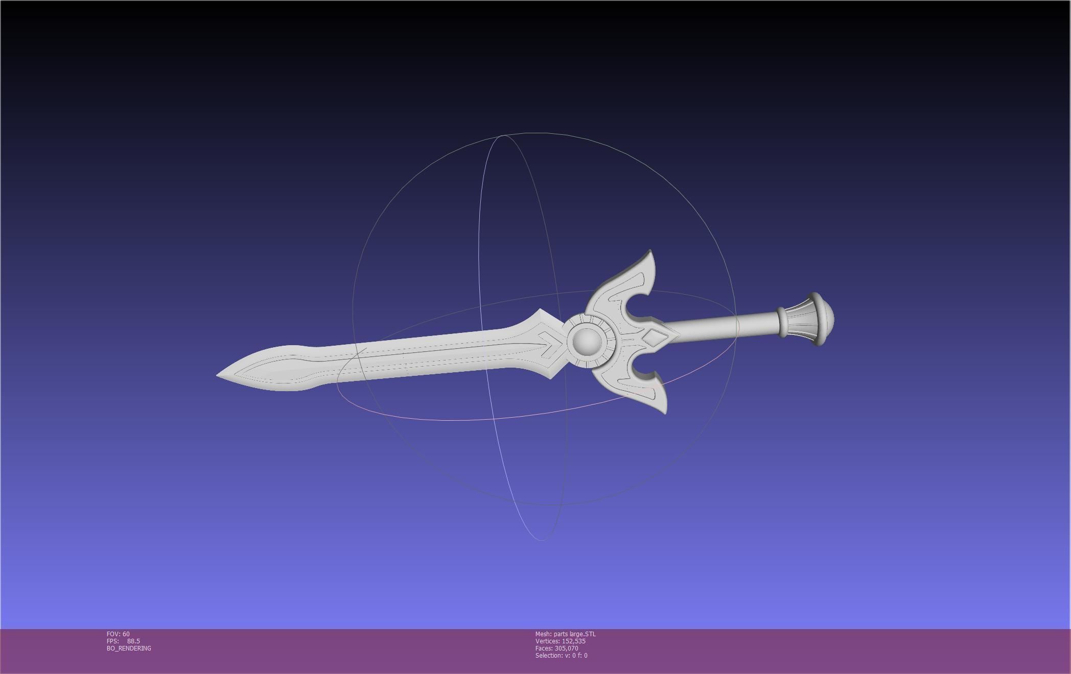 Shield Hero Sword Hero Sword Printable Assembly 3D print model_100