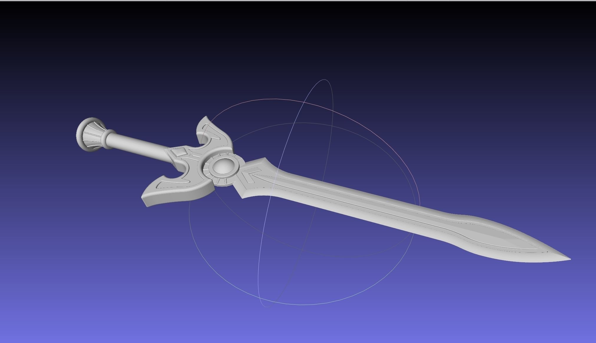 Shield Hero Sword Hero Sword Printable Assembly 3D print model_38