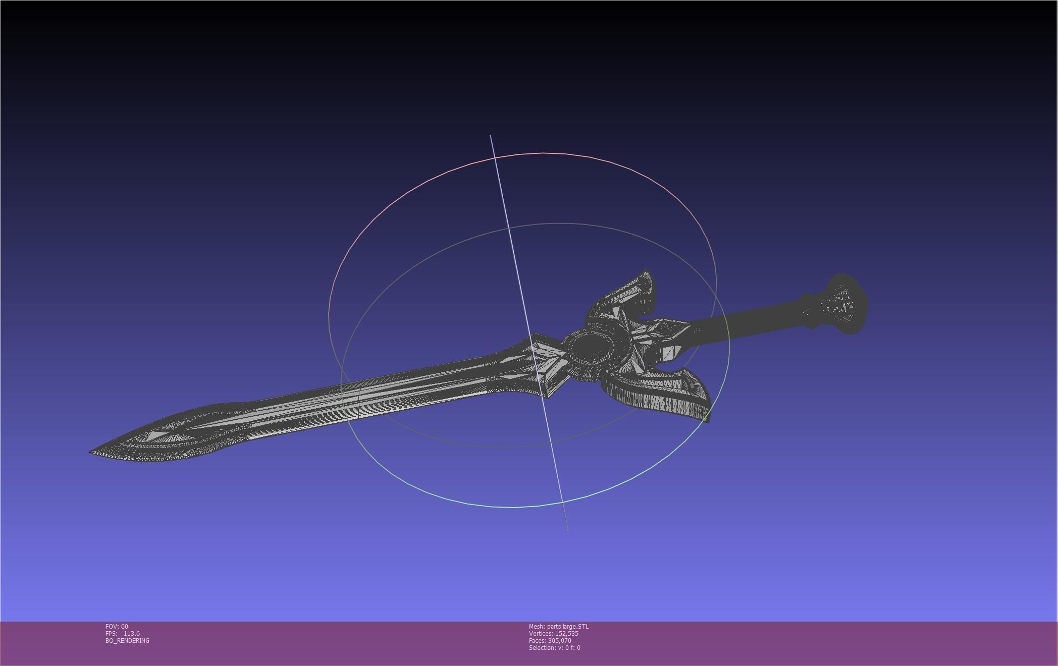 Shield Hero Sword Hero Sword Printable Assembly 3D print model_89