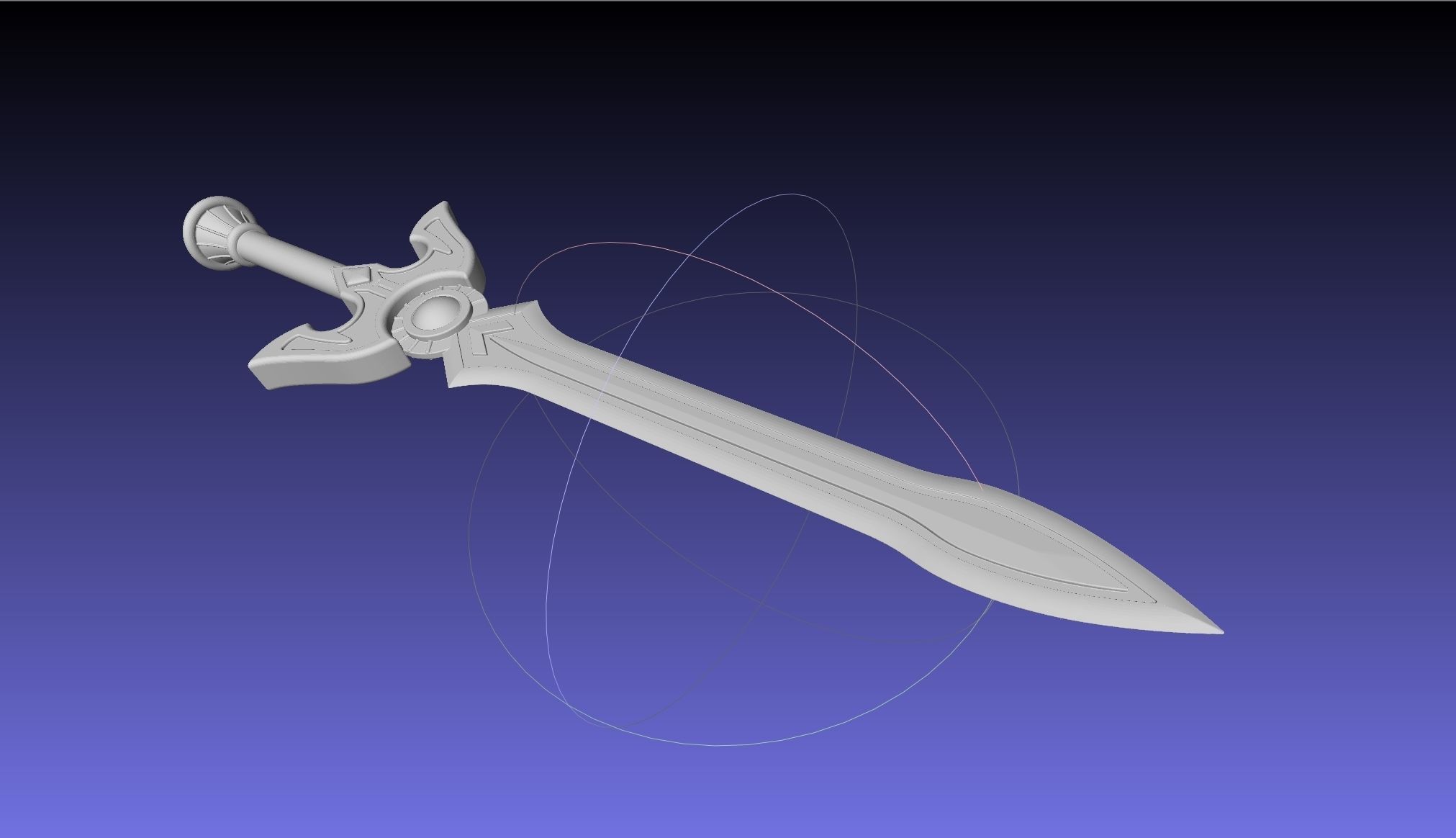 Shield Hero Sword Hero Sword Printable Assembly 3D print model_39