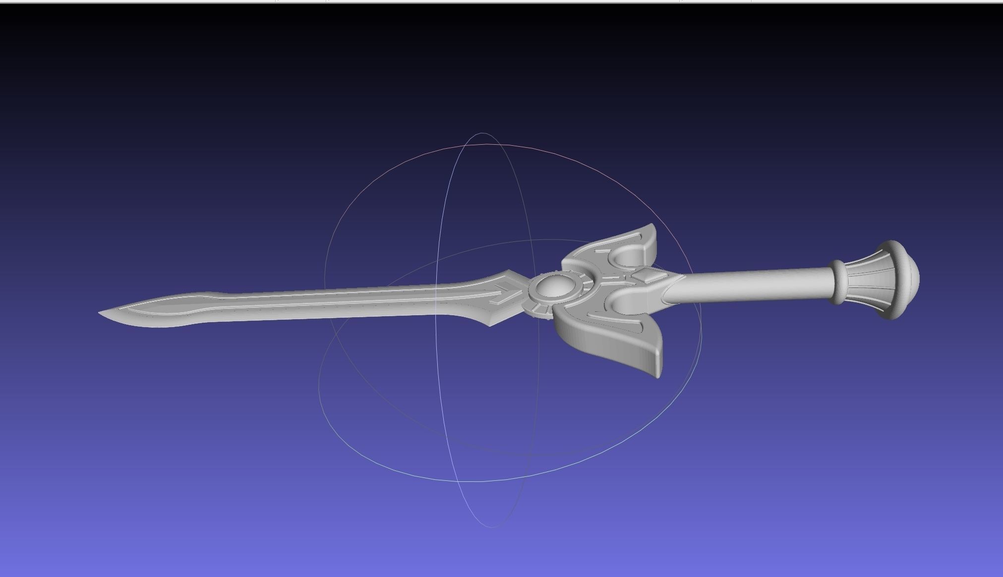 Shield Hero Sword Hero Sword Printable Assembly 3D print model_9